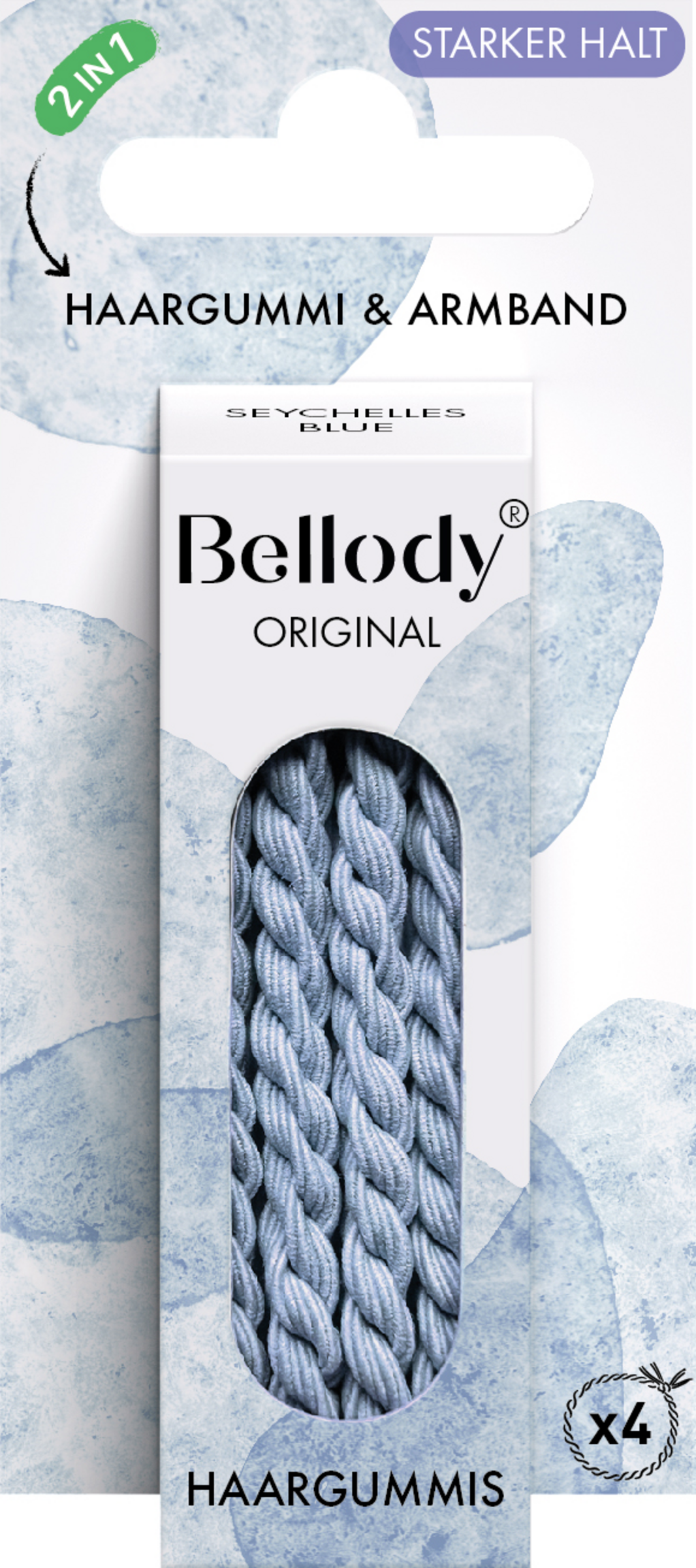 Bellody Hårelastikker Seychelles Blue