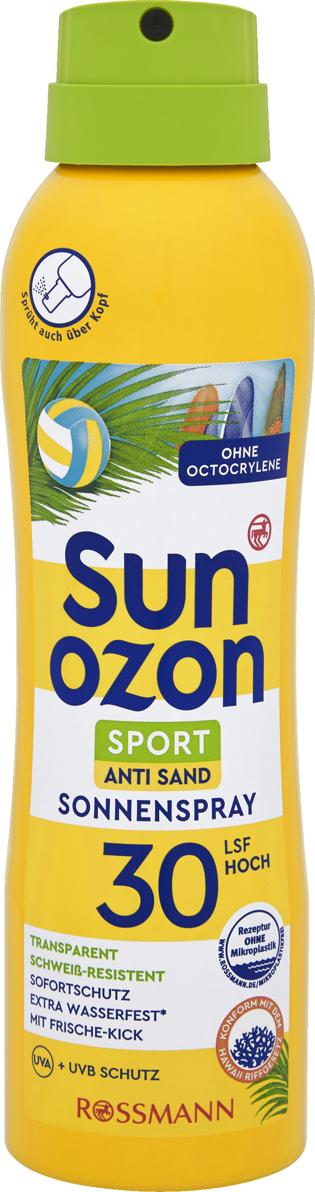 sunozon Sport Solspray anti-sand SPF 30