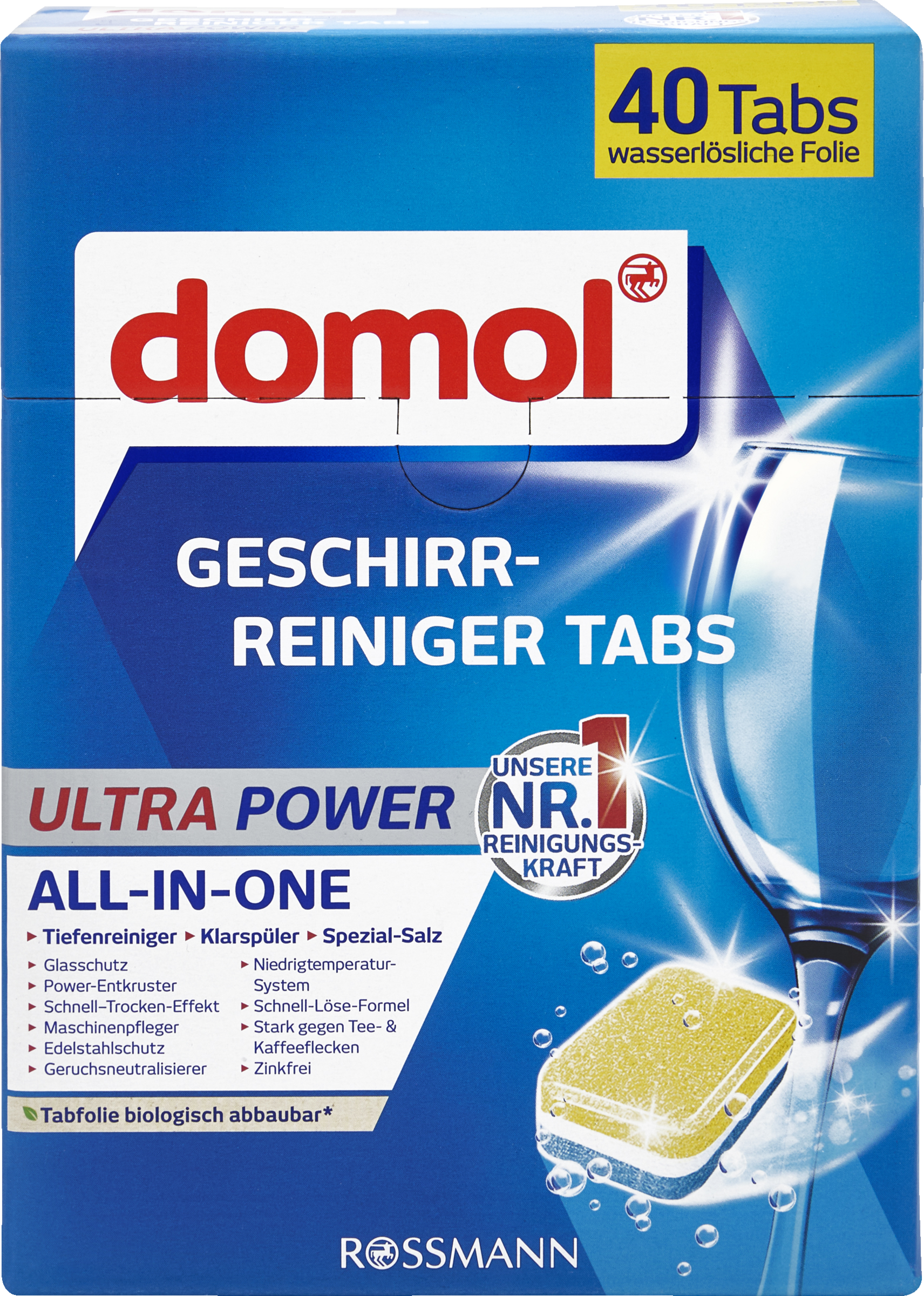 domol Ultra Power All-in-One opvasketabletter