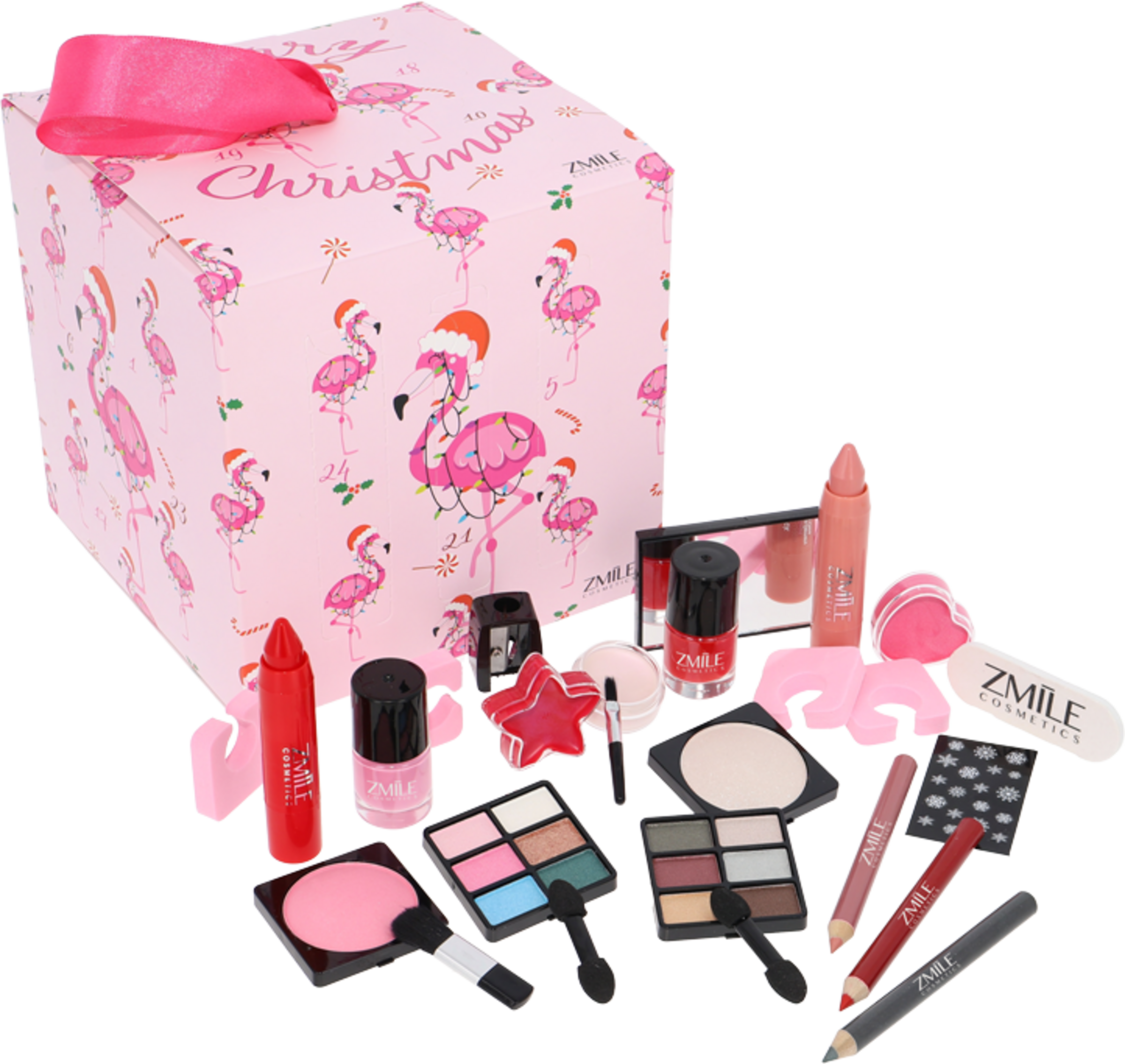 Zmile Cosmetics Beauty Julekalender 2025 Flashing Flamingos