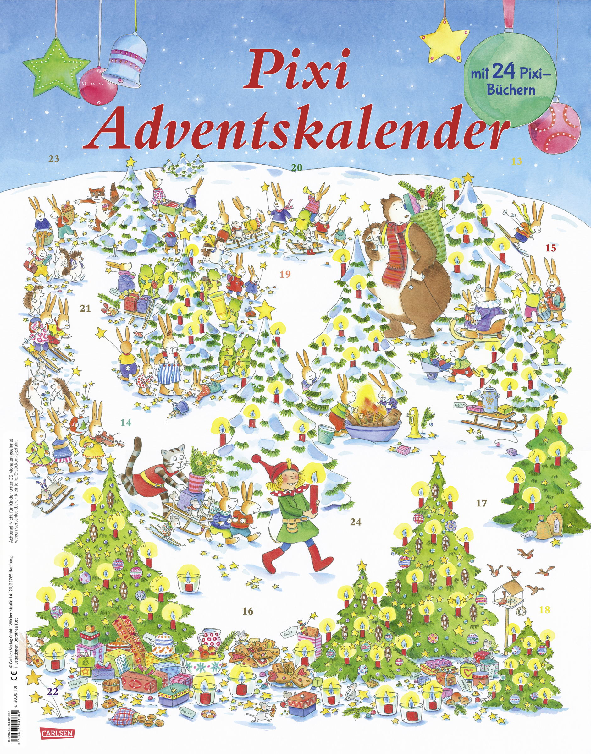 Carlsen Pixi julekalender 2025