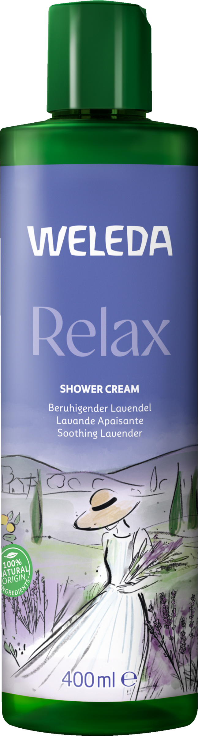 Weleda Relax Shower Cream med lavendel