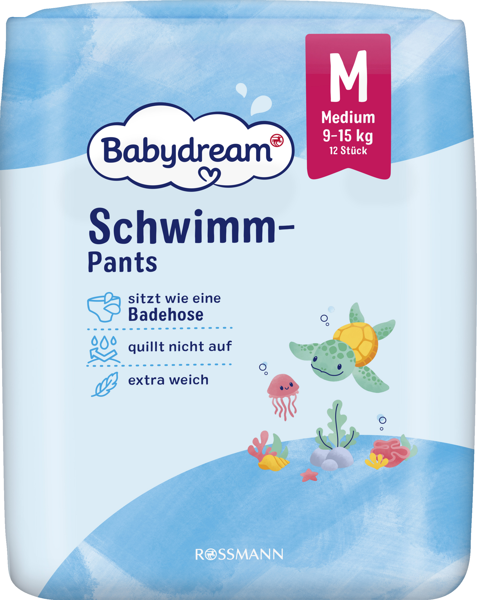 Babydream Svømmebukser str. M (9-15 kg)