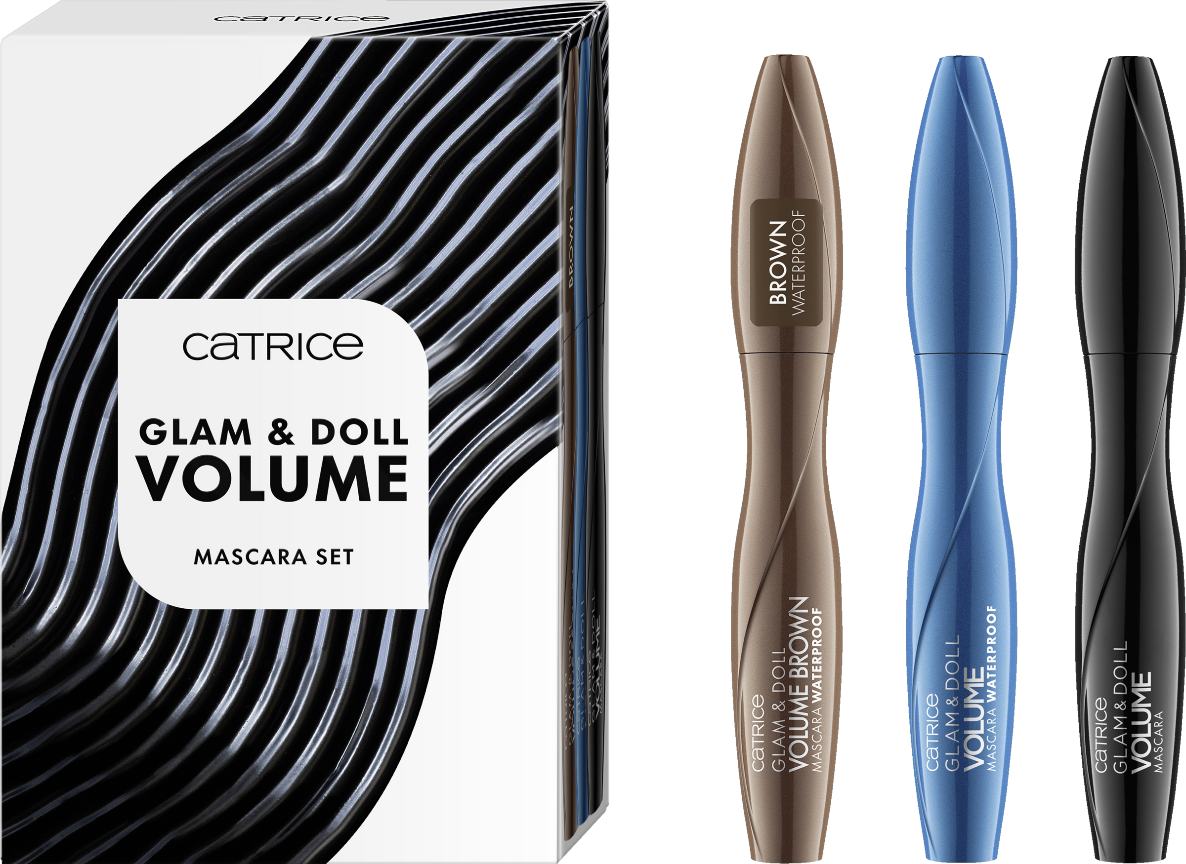 Catrice Glam & Doll Volume Mascara sæt 01 Turn Up The Volume!