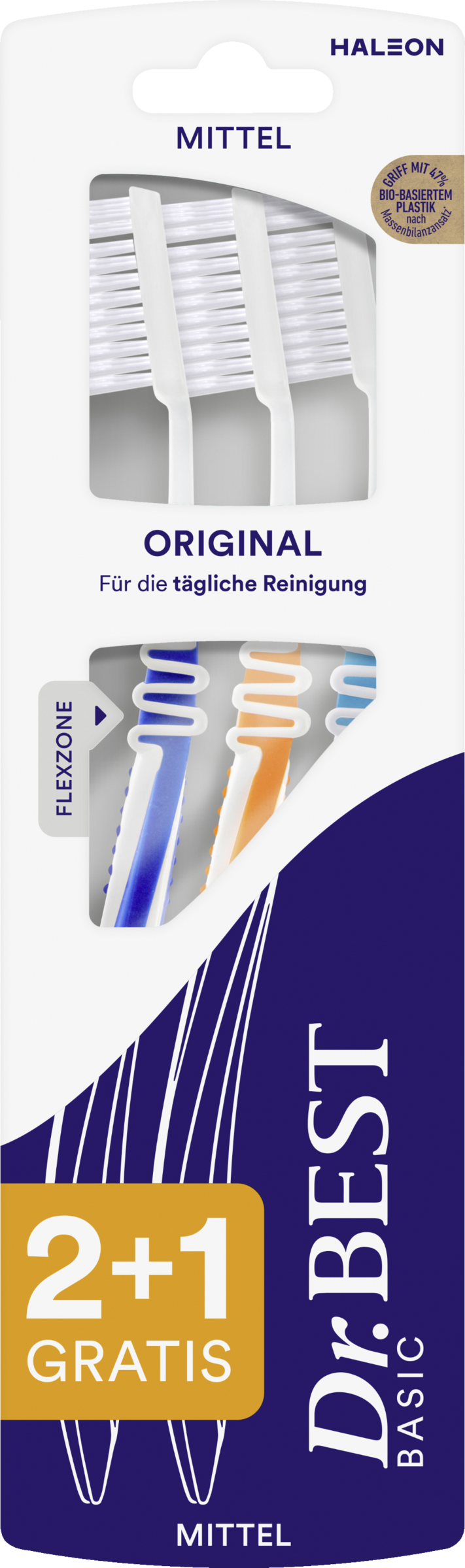 Dr.BEST Classic Original tandbørste mellem