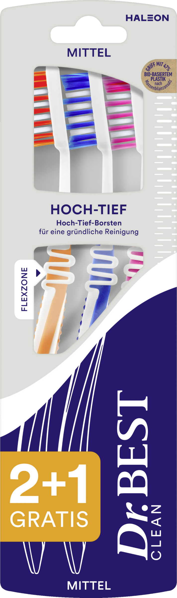 Dr.BEST Classic tandbørste medium