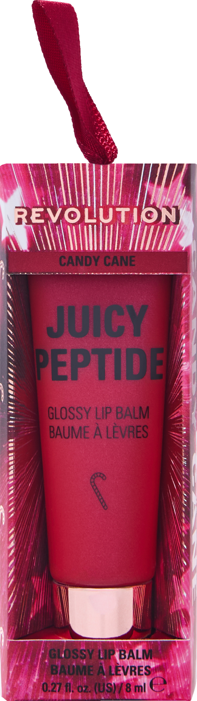 Revolution Makeup Revolution Juicy Peptide Candy Cane læbepomade
