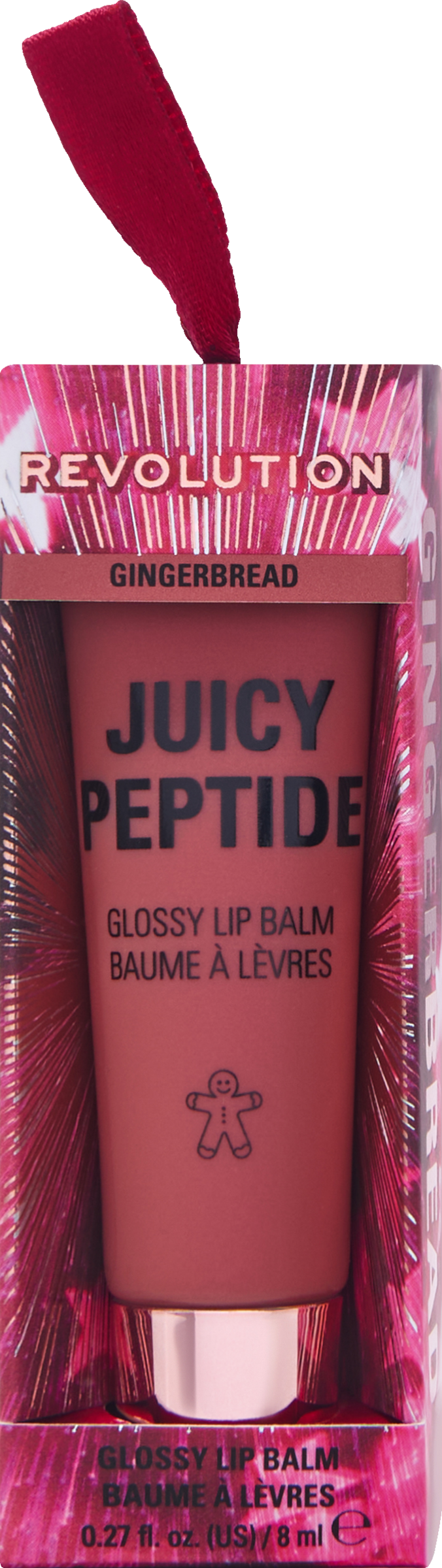 Revolution Makeup Revolution Juicy Peptide Gingerbread læbepomade