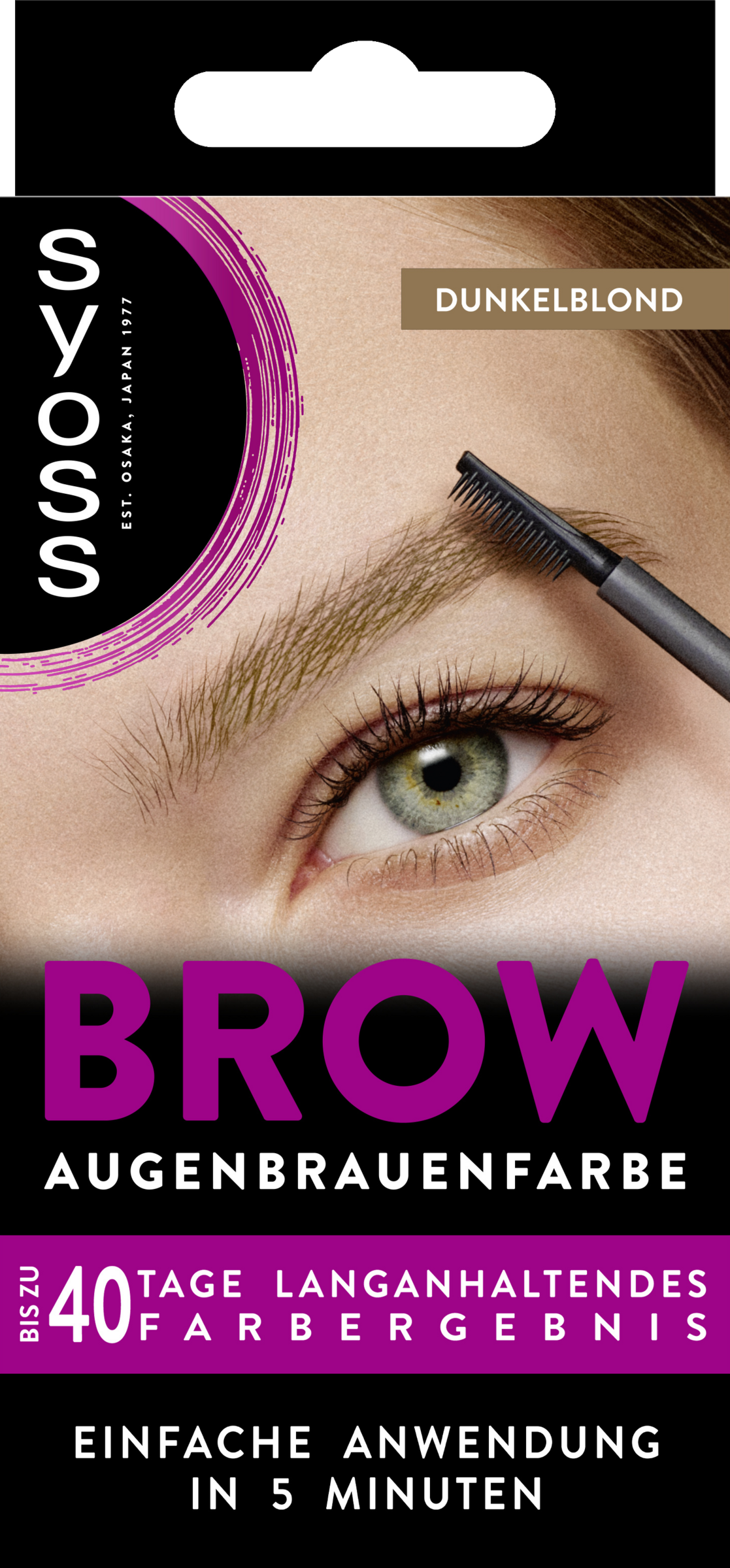 Syoss Øjenbrynssæt mørkeblond 6-1