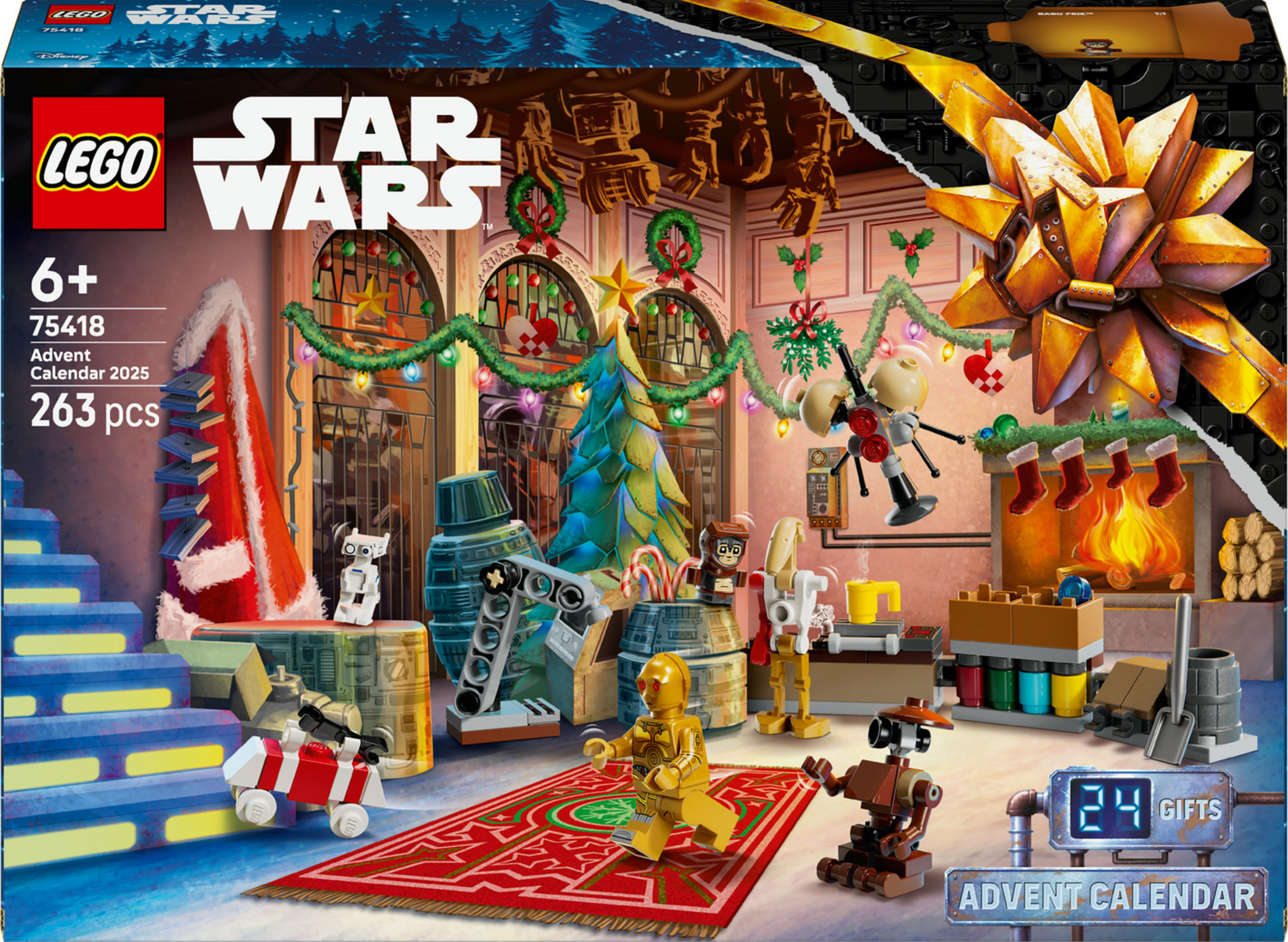 LEGO STAR WARS 75418 Julekalender 2025