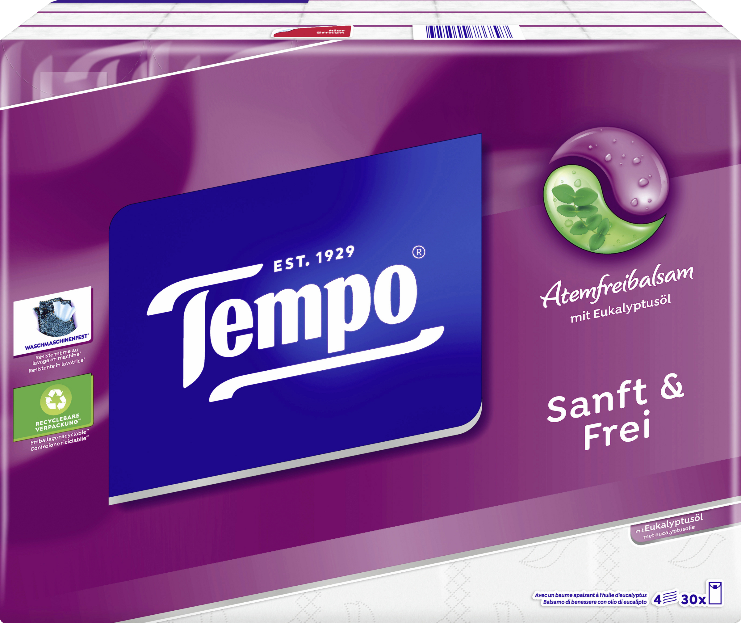 Tempo Lommetørklæder bløde