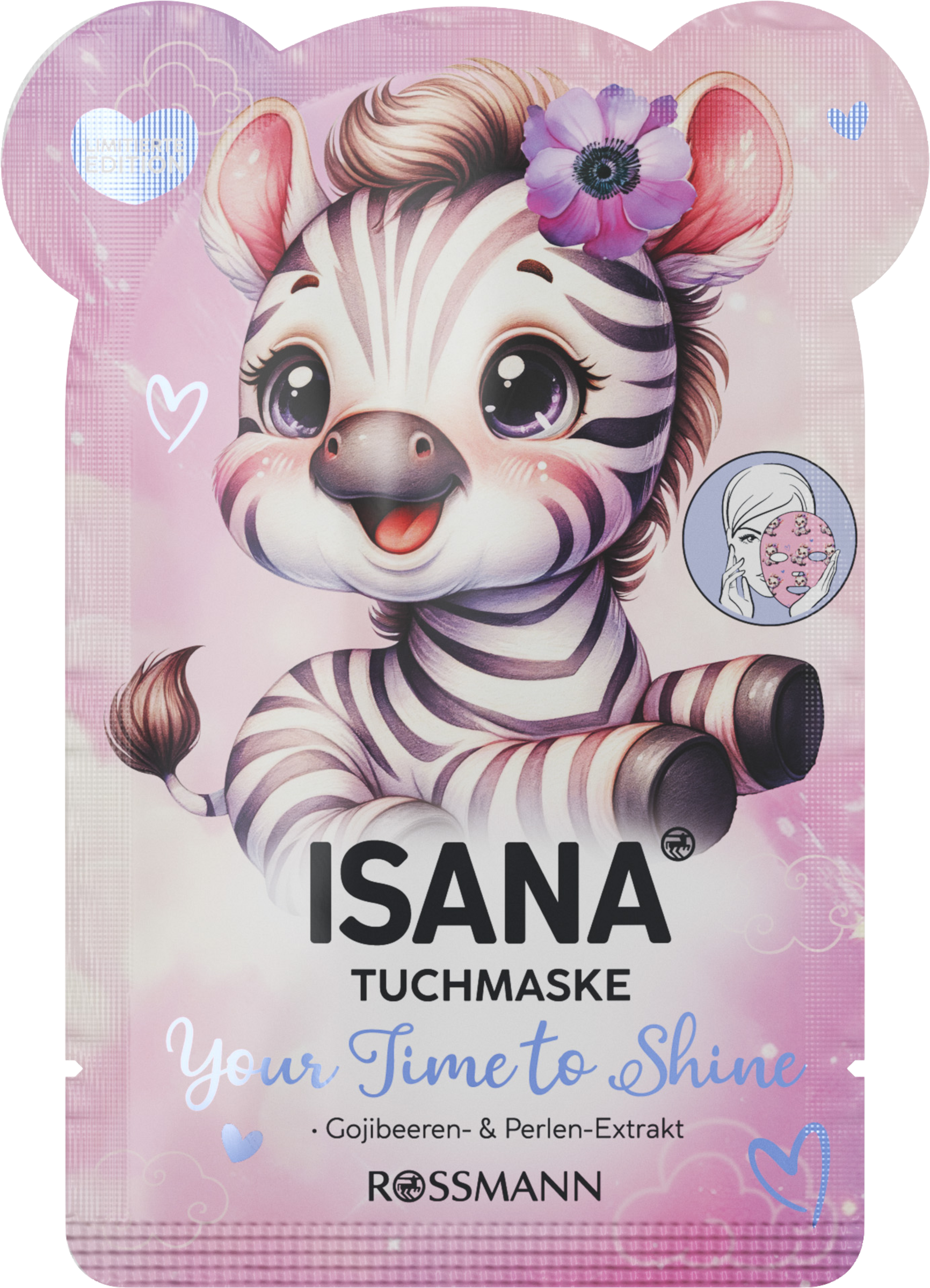 ISANA Sheetmaske Your Time to Shine