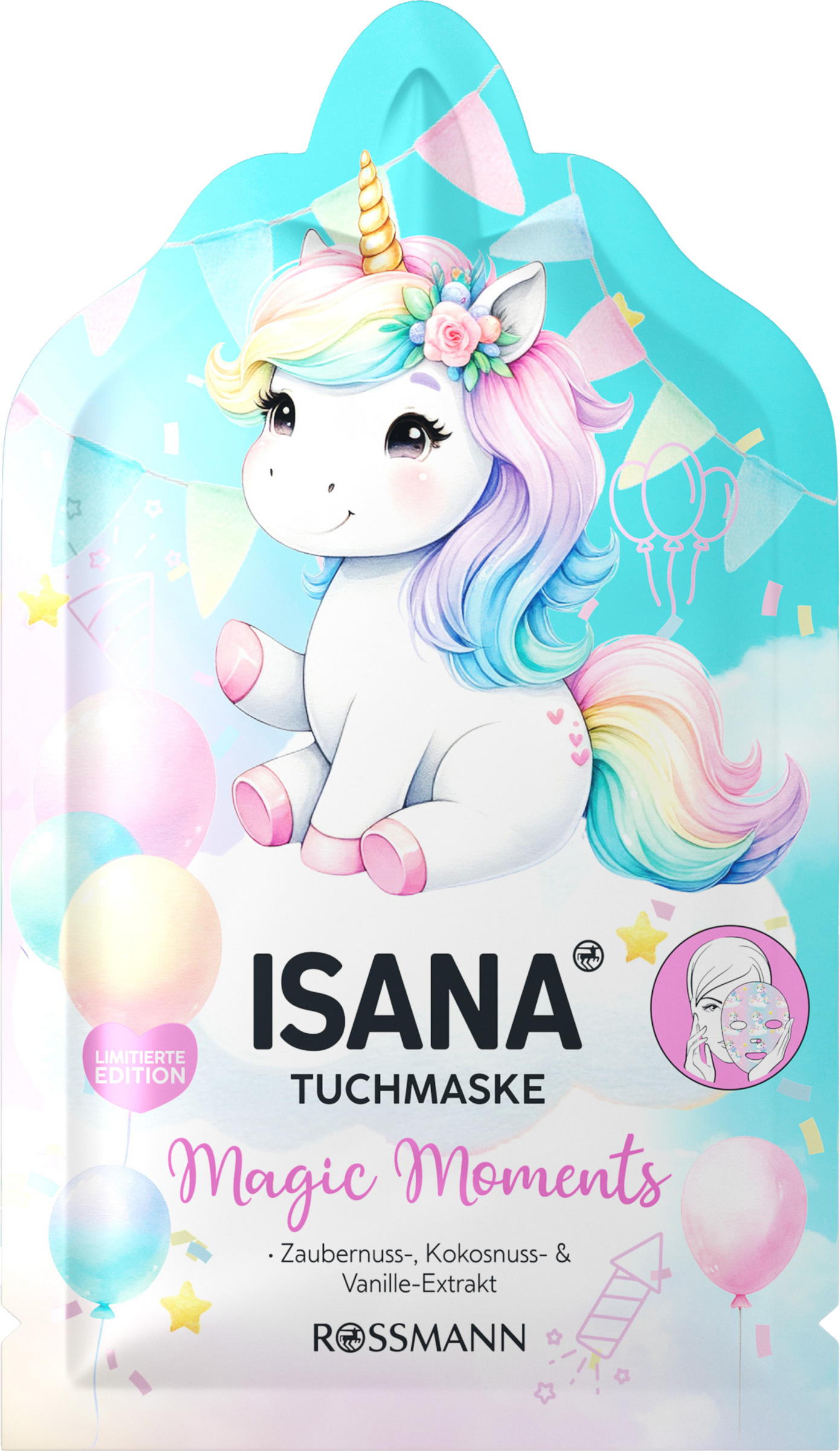 ISANA Sheetmaske Magic Moments