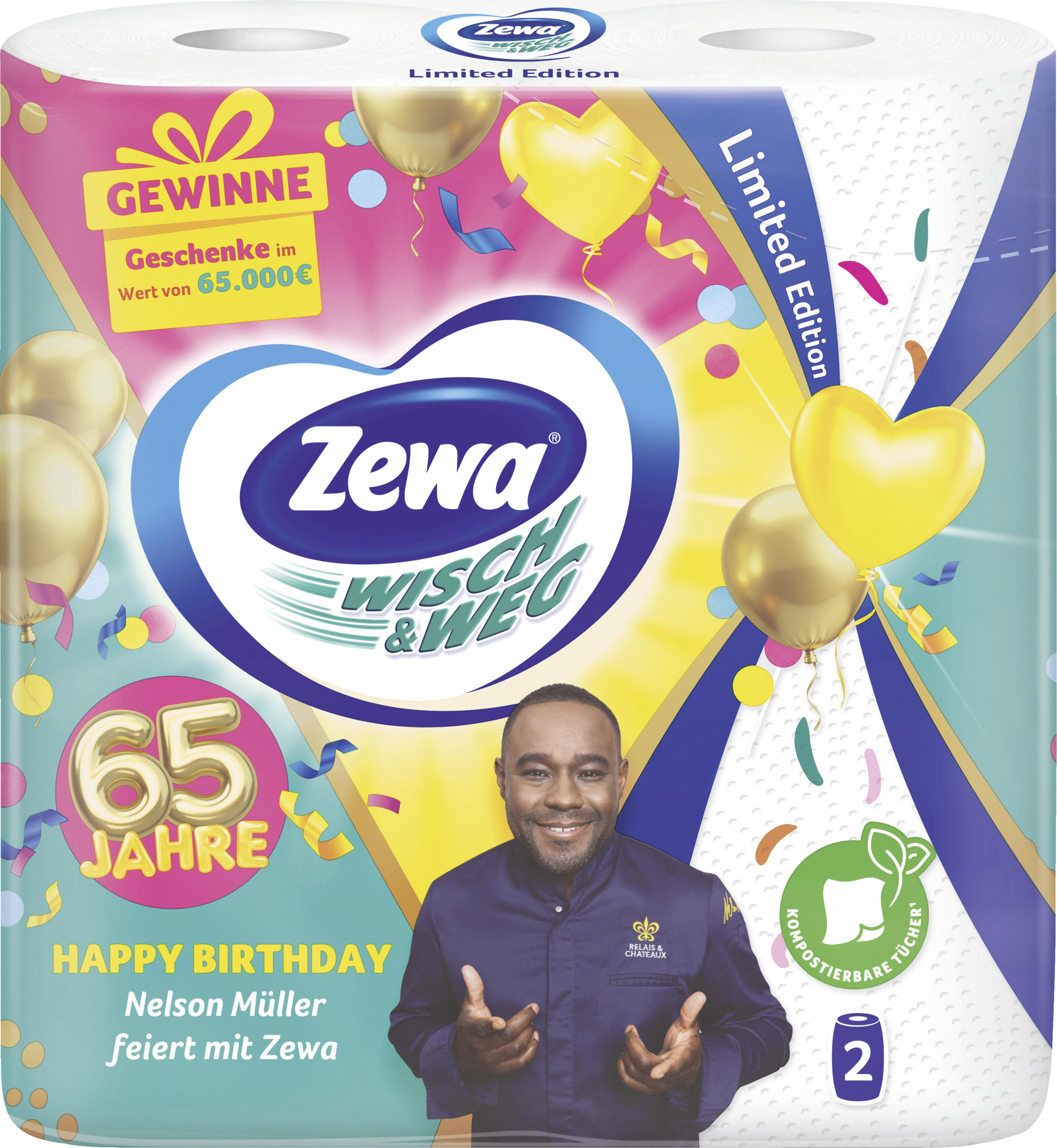 Zewa Wisch & Weg køkkenrulle Limited Edition