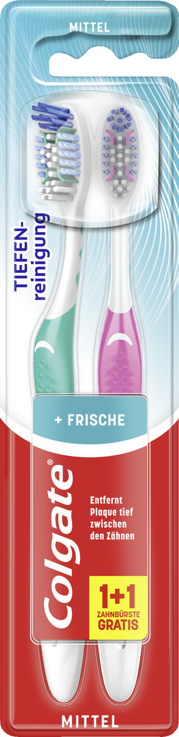 Colgate Total dybderengøring + frisk tandbørste 1+1