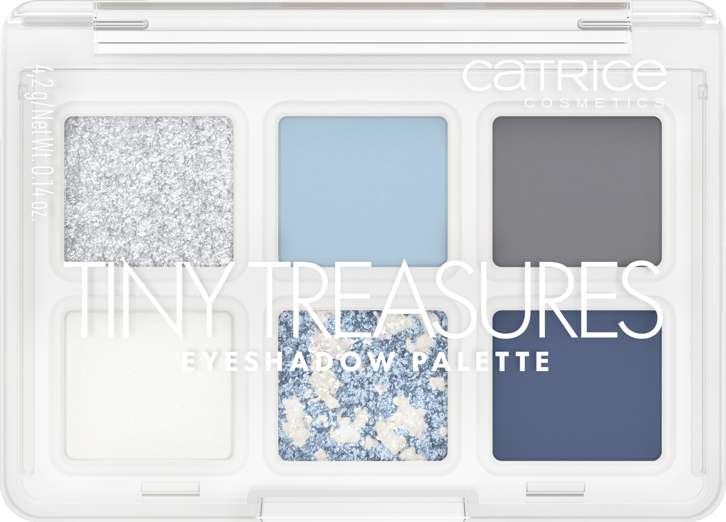 Catrice Tiny Treasures Øjenskyggepalette 040 Icy Whisper