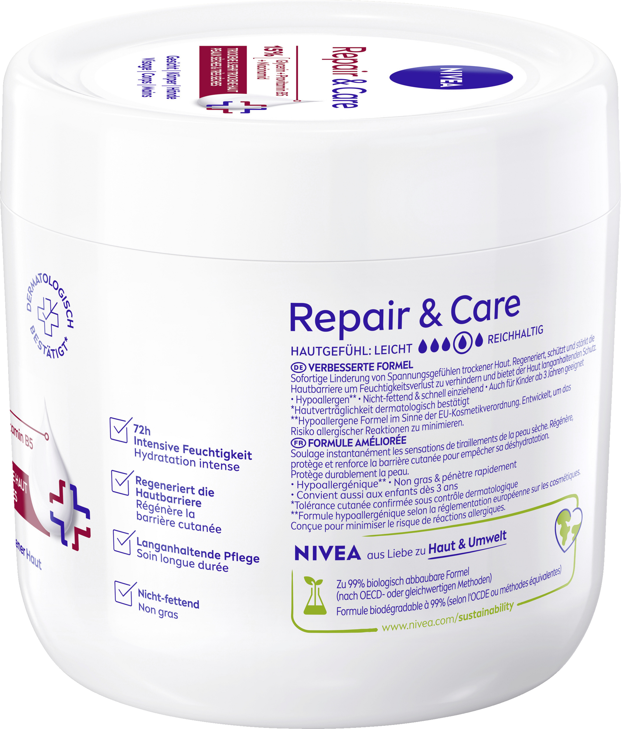 NIVEA Body Repair & Care Creme