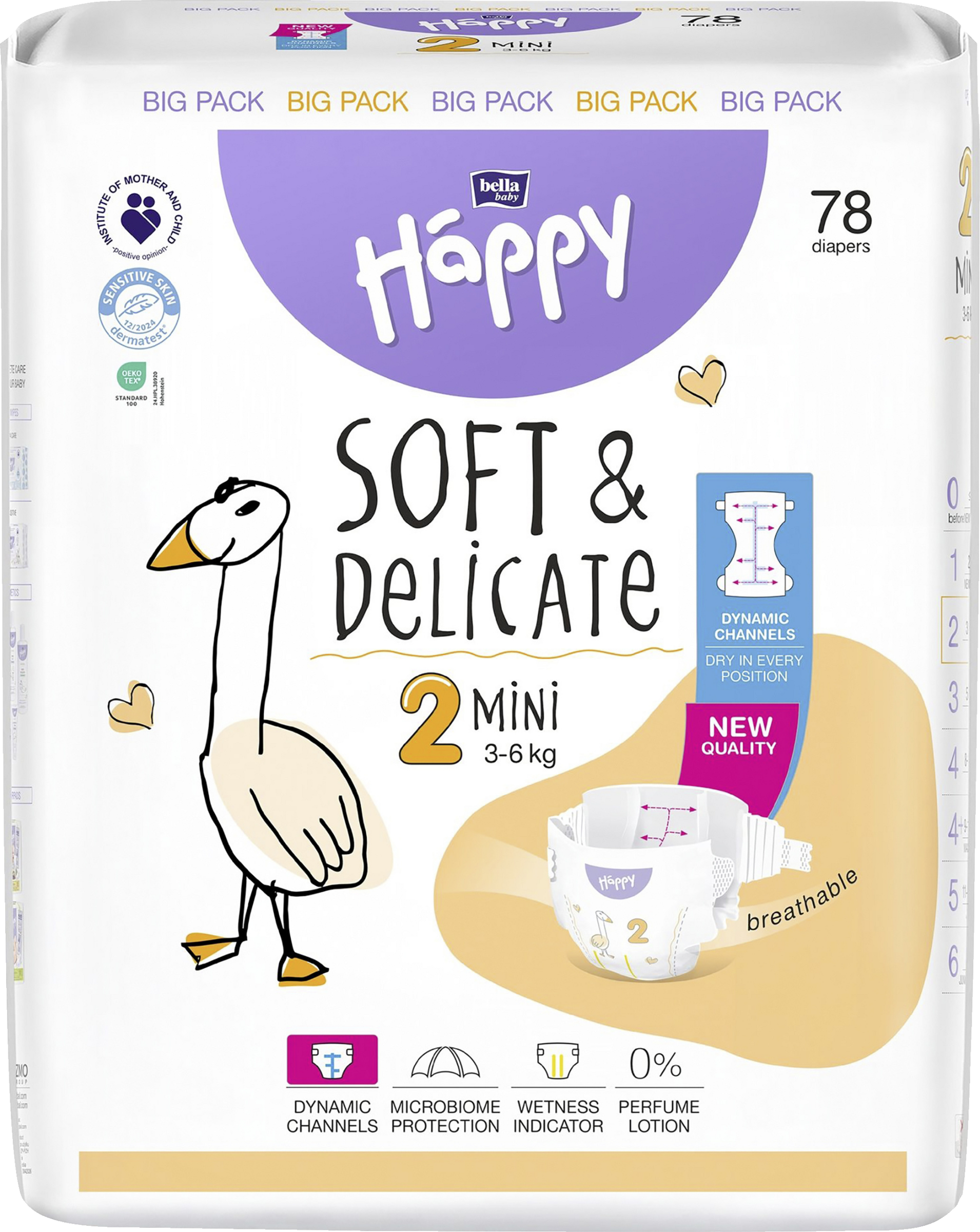 bella baby Happy Mini bleer str. 2 (3-6 kg)