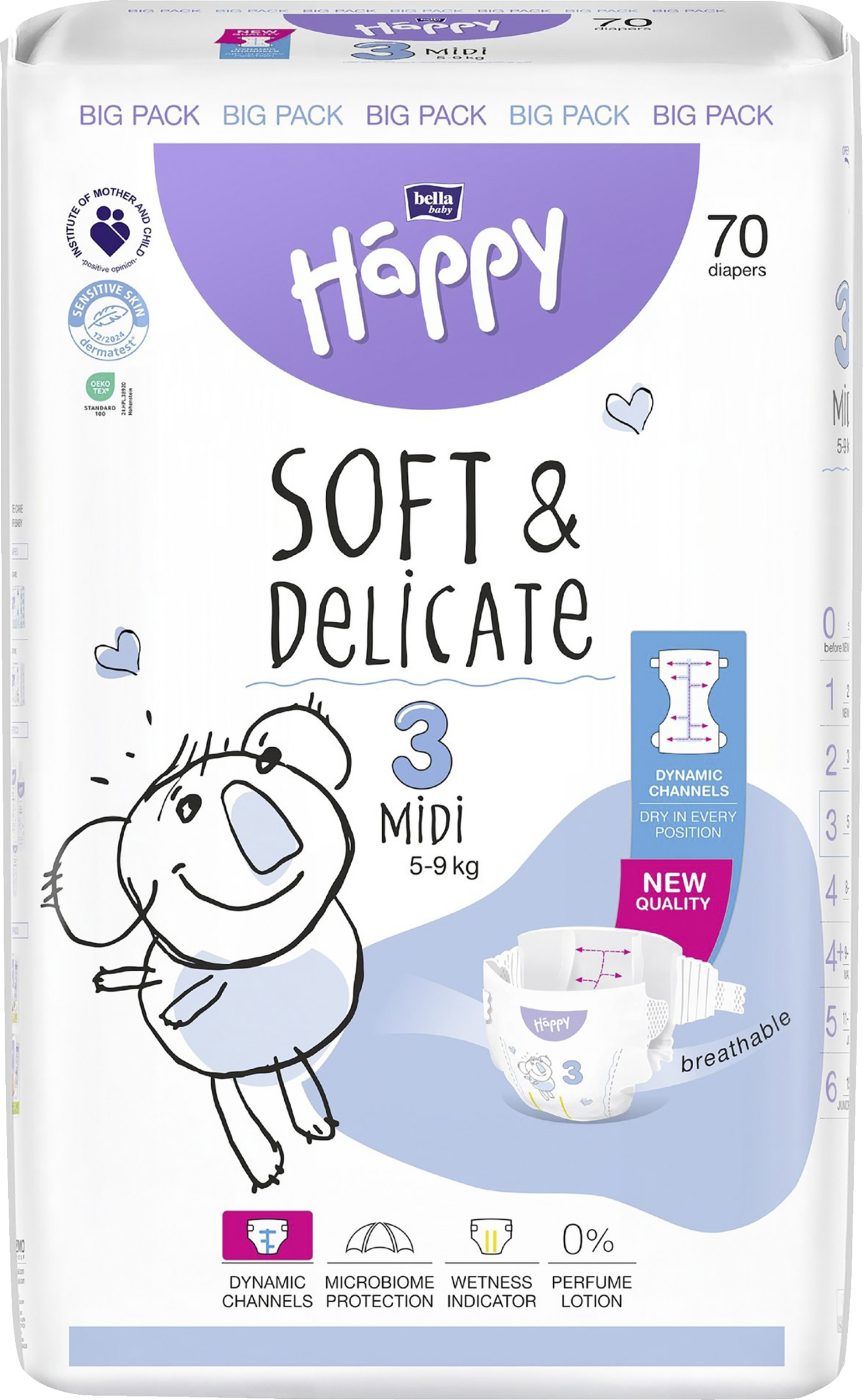 bella baby Happy Midi bleer str. 3 Midi (5-9 kg)
