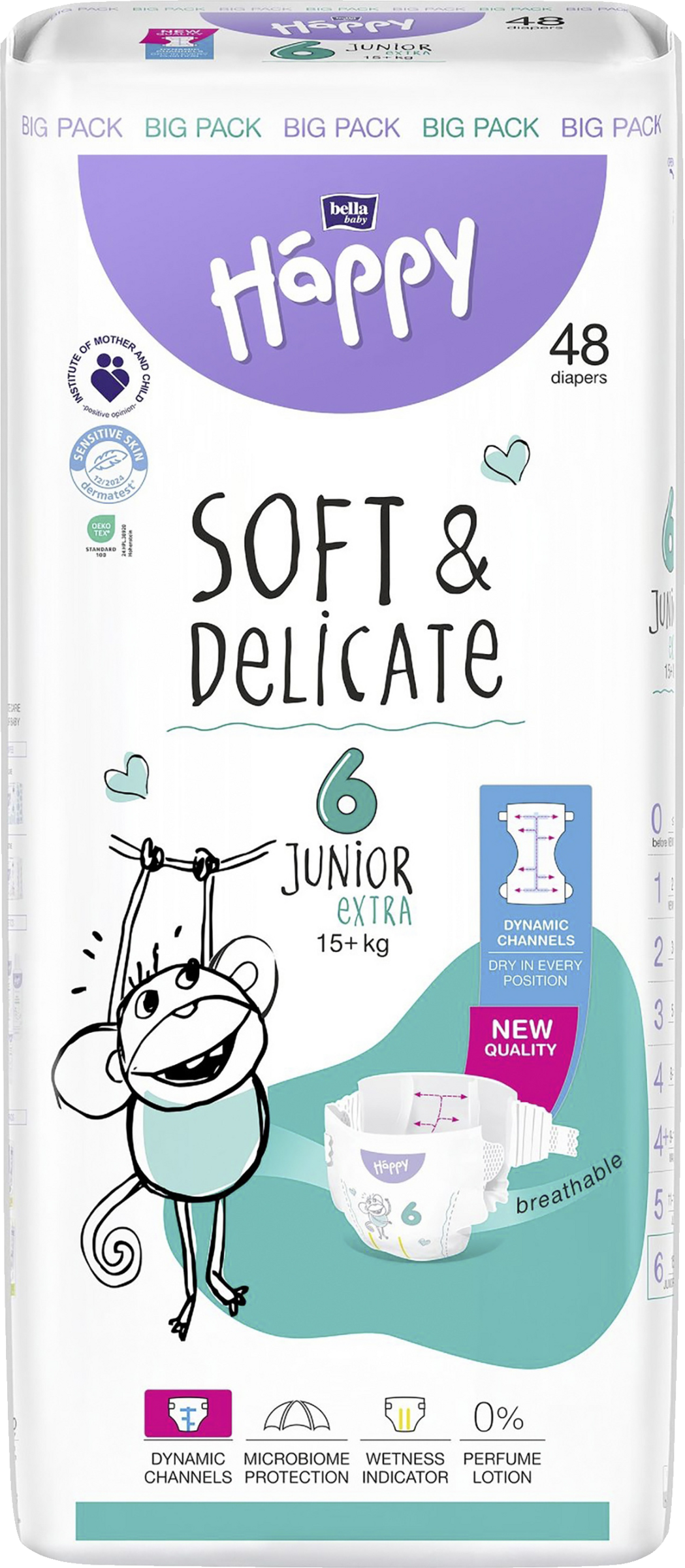 bella baby Happy Junior Extra bleer str. 6 (15+ kg)