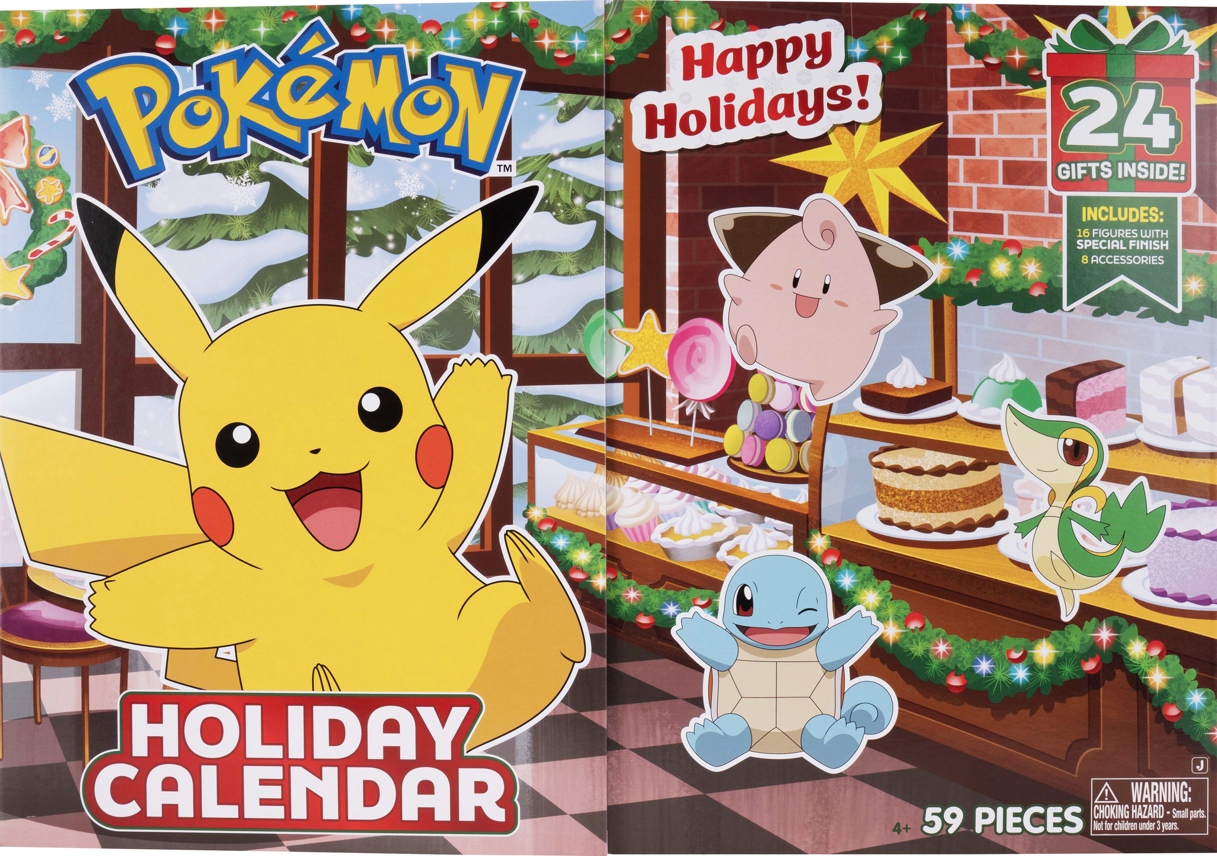 Jazwares Pokémon julekalender 2025