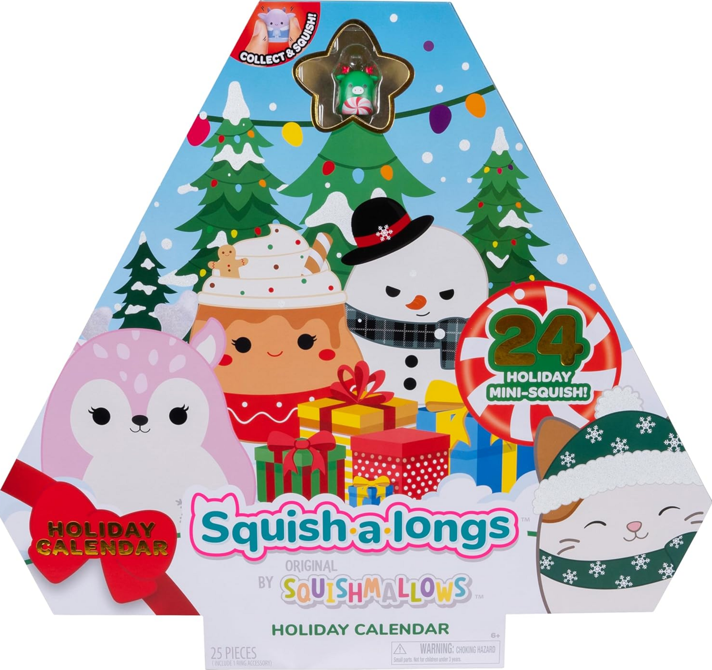 Jazwares Squish-A-Longs Julekalender 2025
