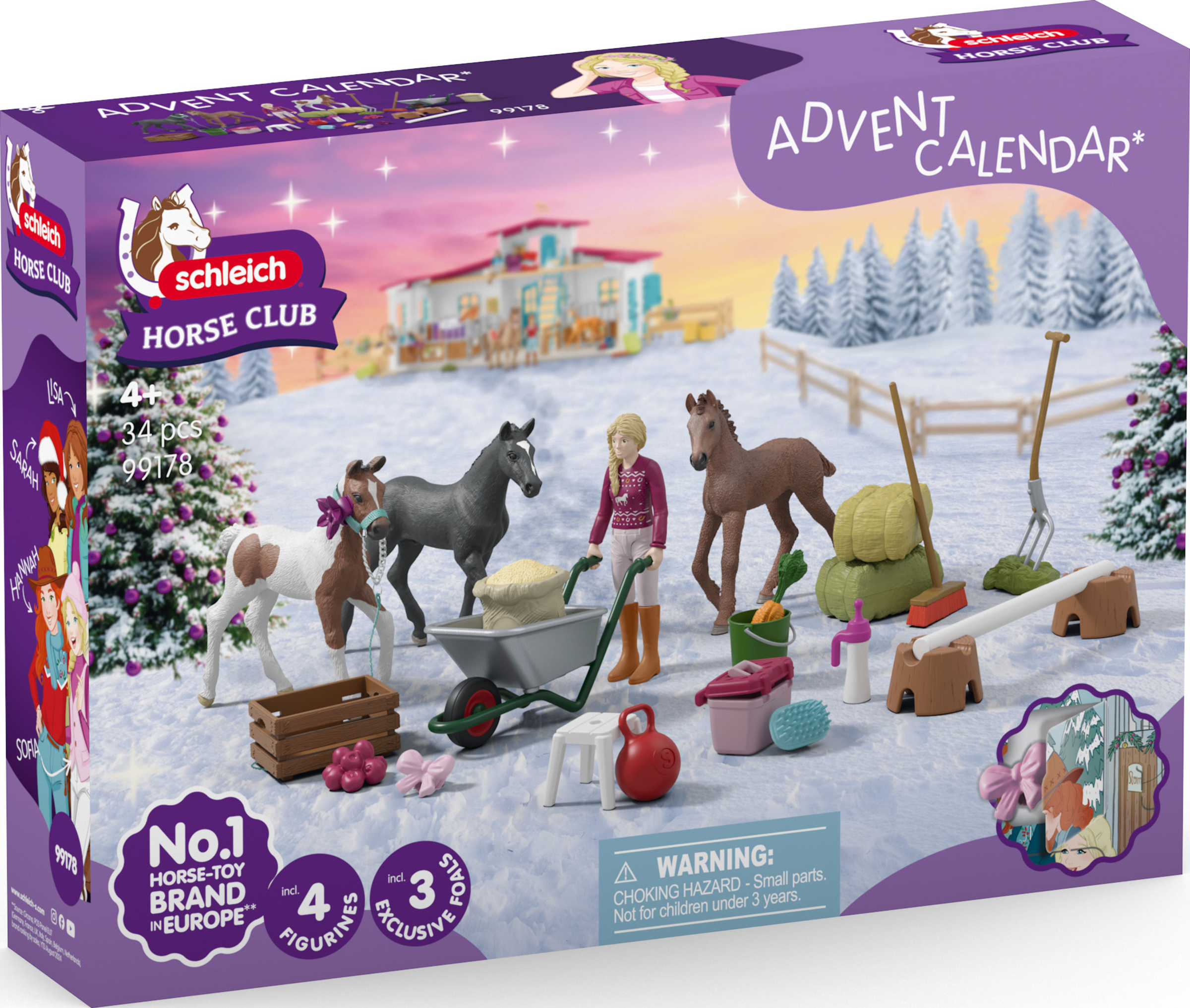 Schleich HORSE CLUB Julekalender 2025