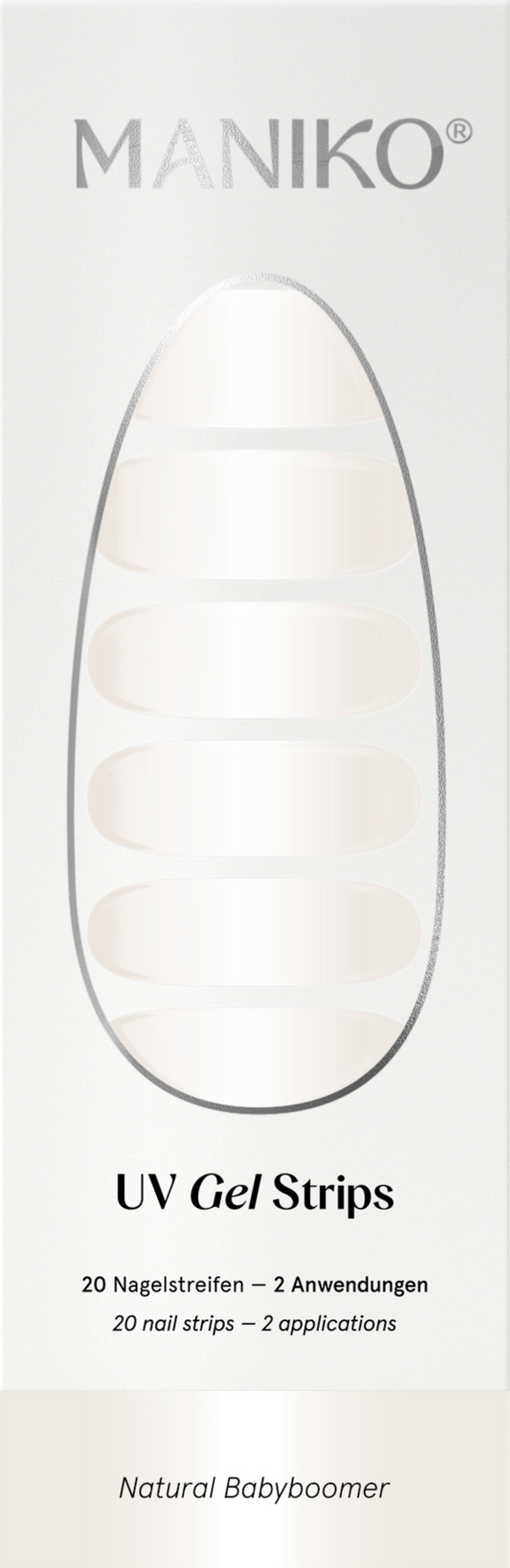 MANIKO UV Gel Strip Natural Babyboomer