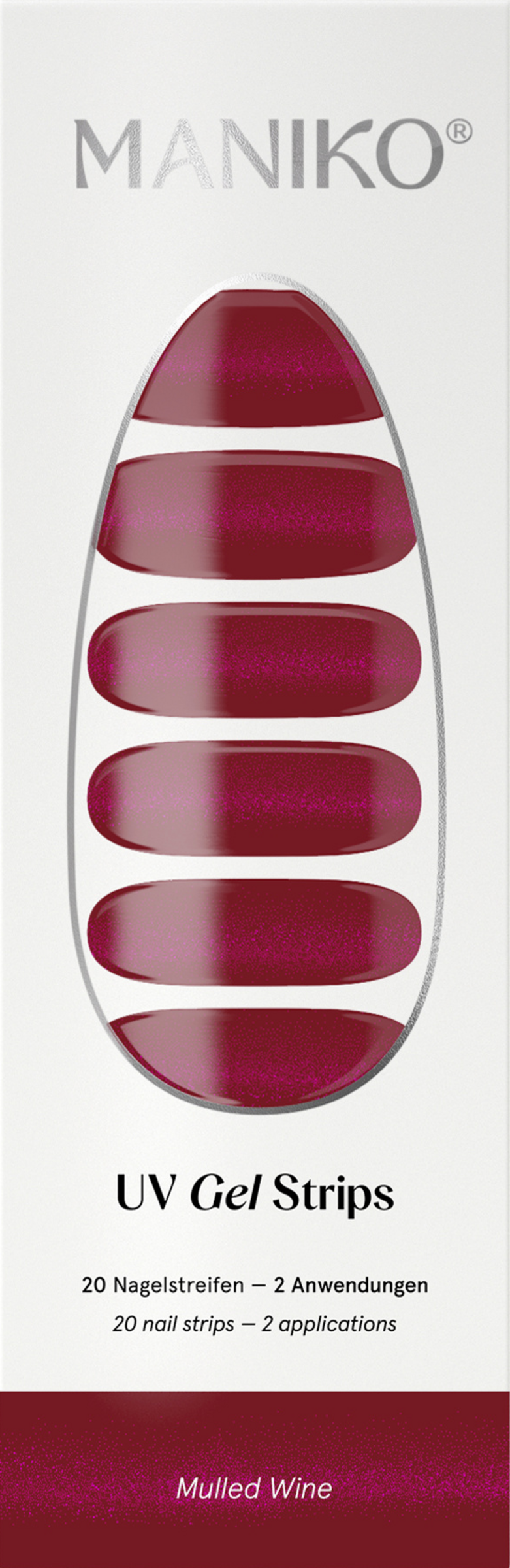 MANIKO UV Gel Strip Mulled Wine
