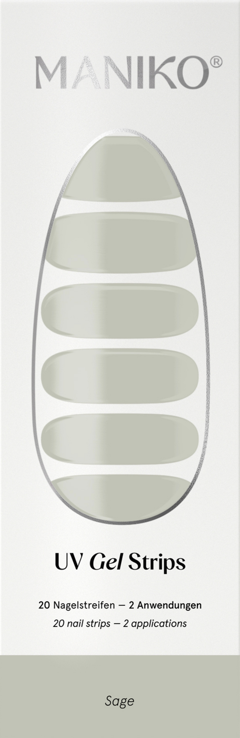 MANIKO UV Gel Strip Sage