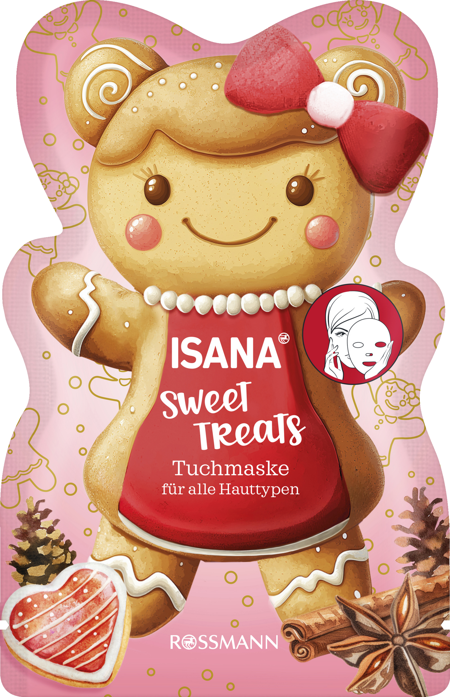 ISANA Ansigtsmaske Sweet Treats
