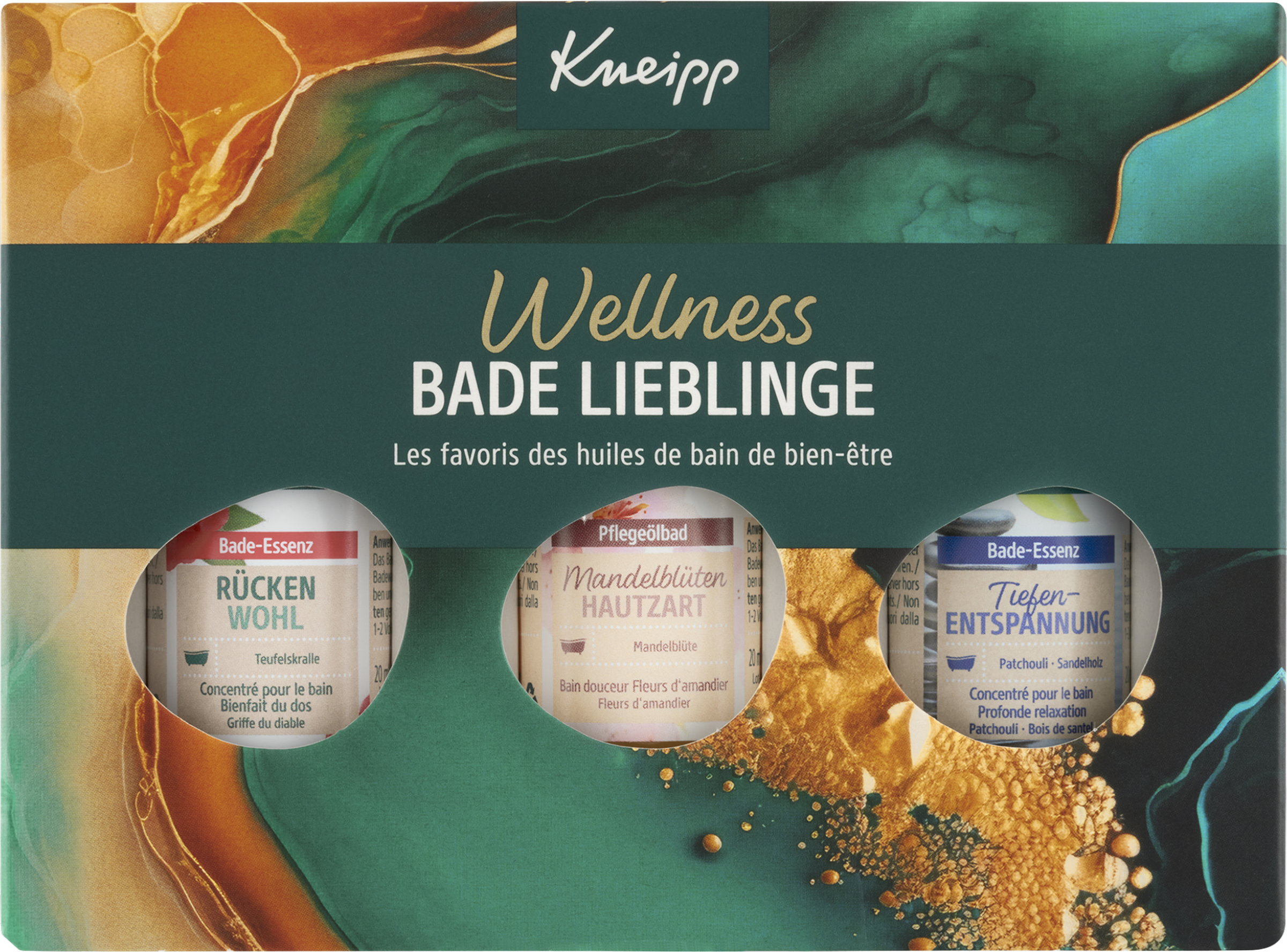 Kneipp Wellness-badefavoritter gavesæt