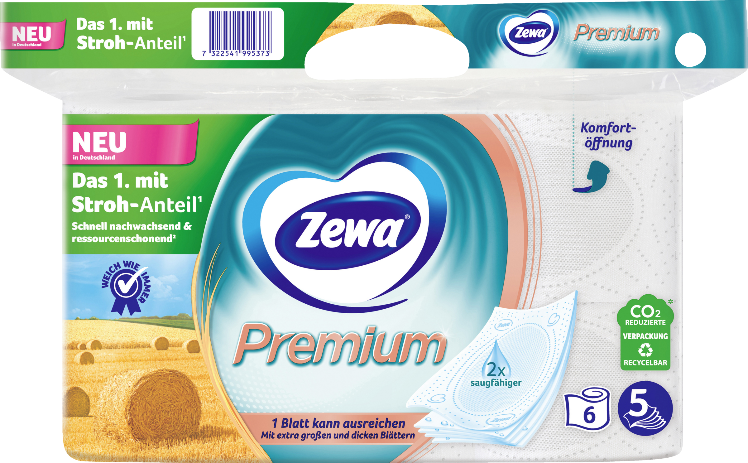 Zewa Toiletpapir Premium