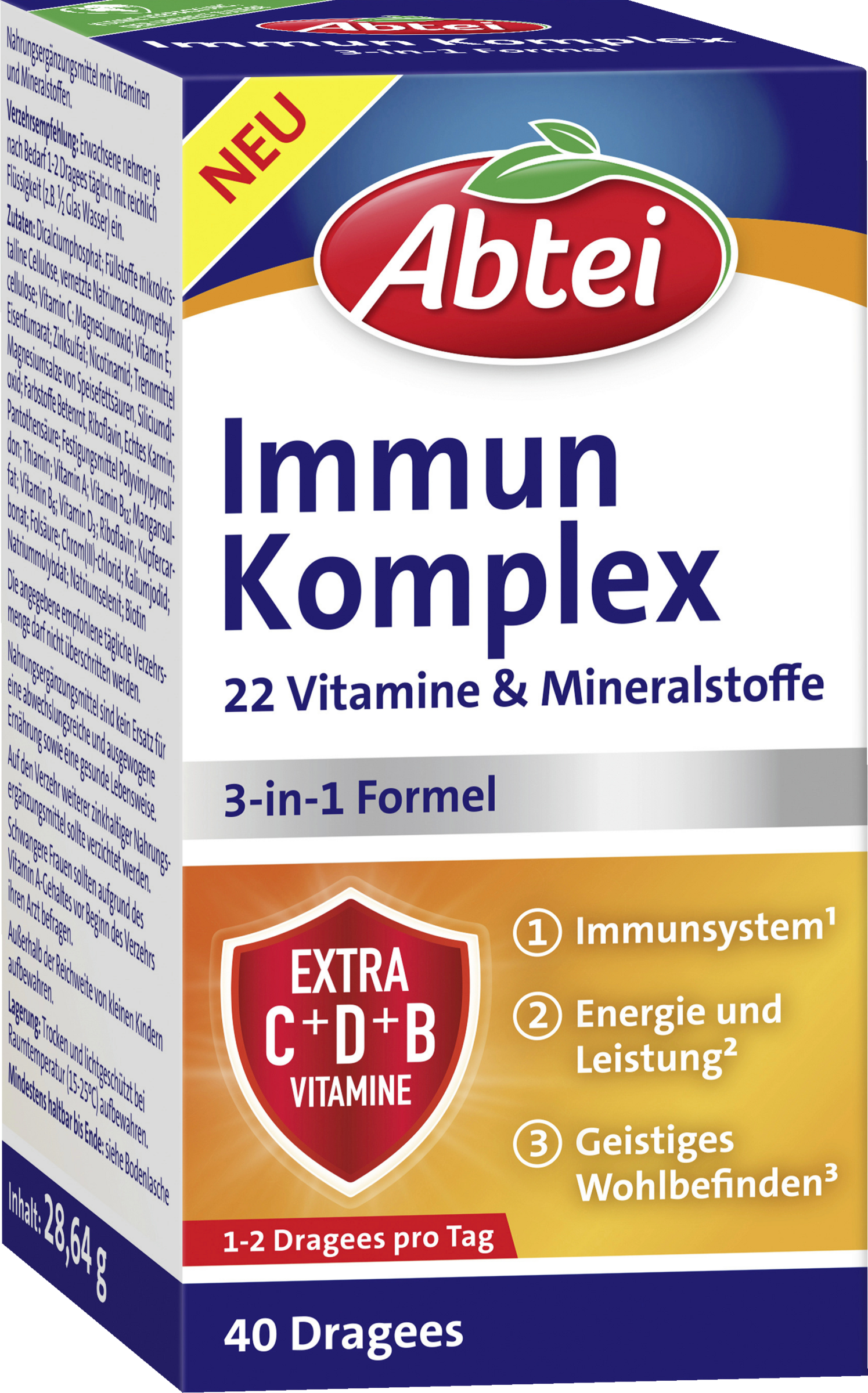 Abtei Immunkompleks 3-i-1-formel