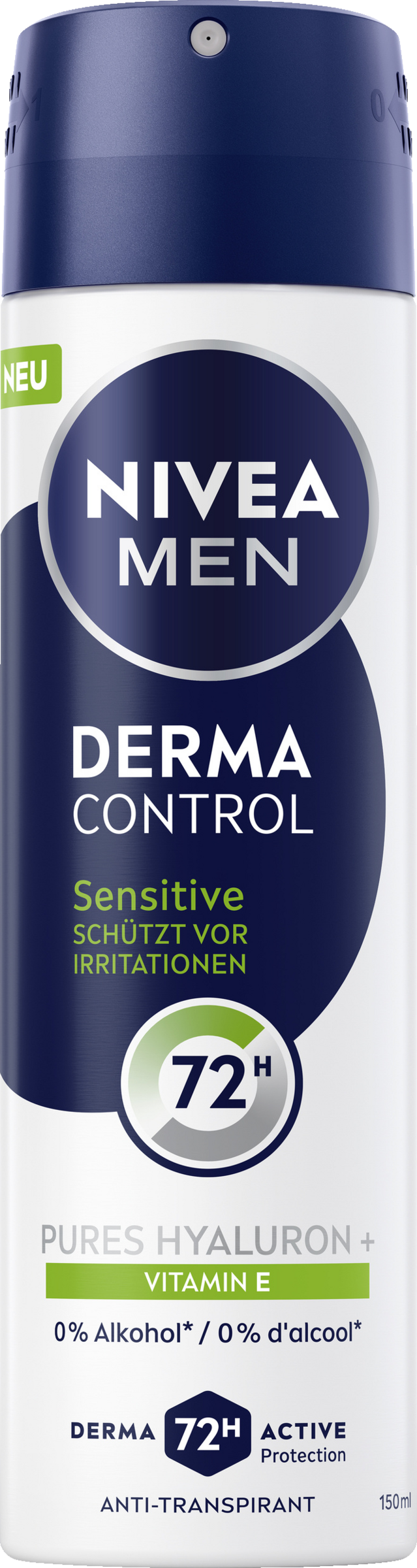 NIVEA MEN Anti-Transpirant Spray Derma Control Sensitive