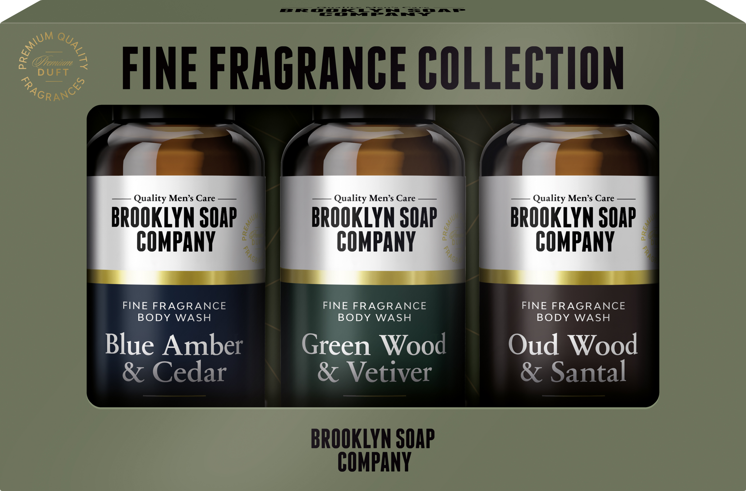 Brooklyn Soap Company Fine Fragrance Collection Mini sæt 2025