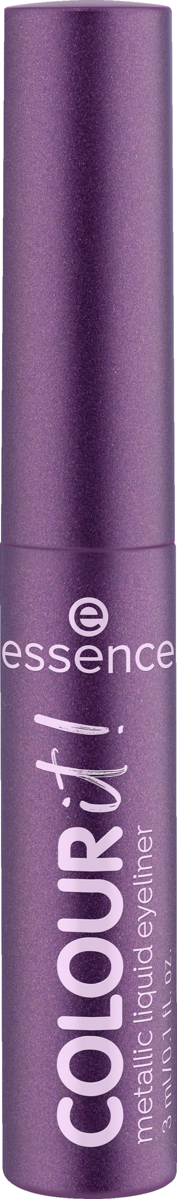 essence COLOUR it! metallisk flydende eyeliner 02 Dark Cherry