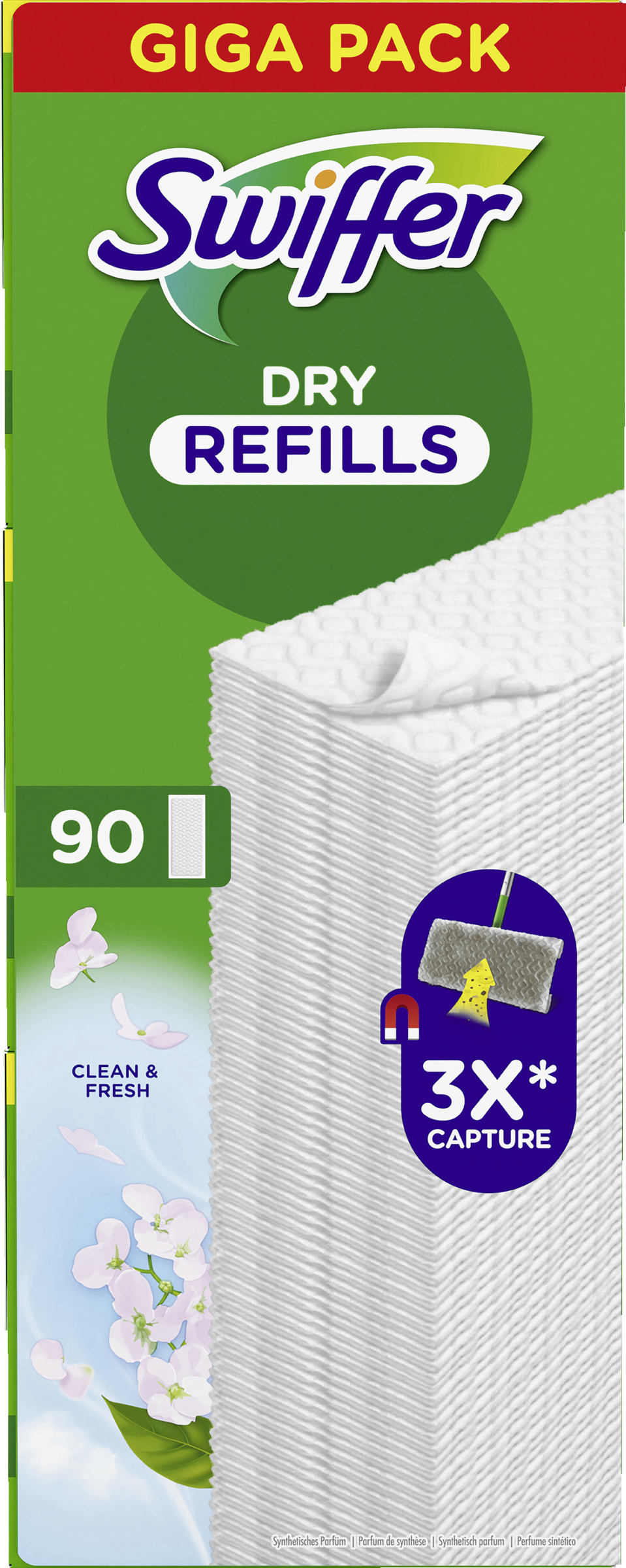 Swiffer Tørreservietter i refill-pakke med duft