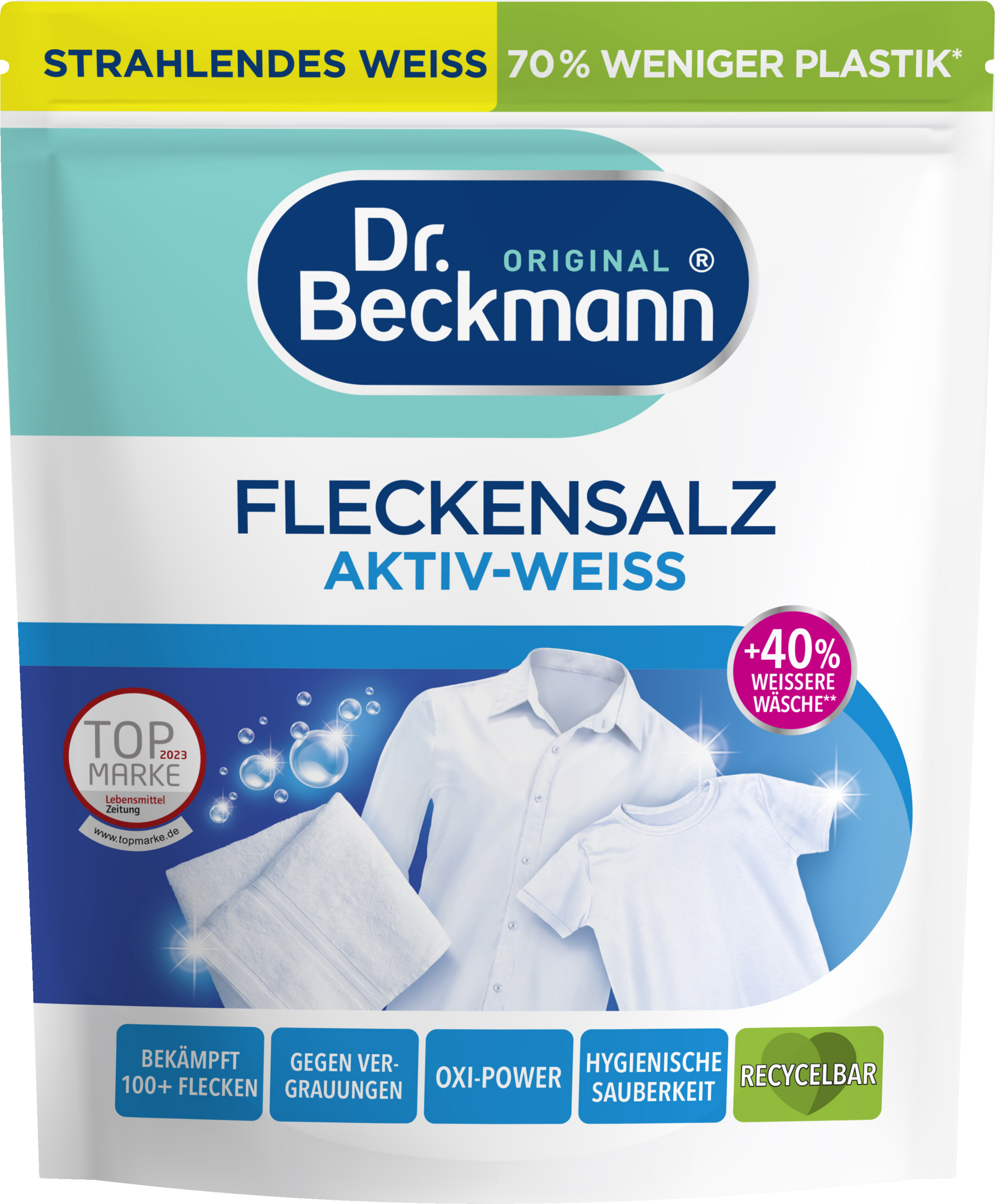 Dr. Beckmann Pletfjerningssalt Aktiv-Hvid