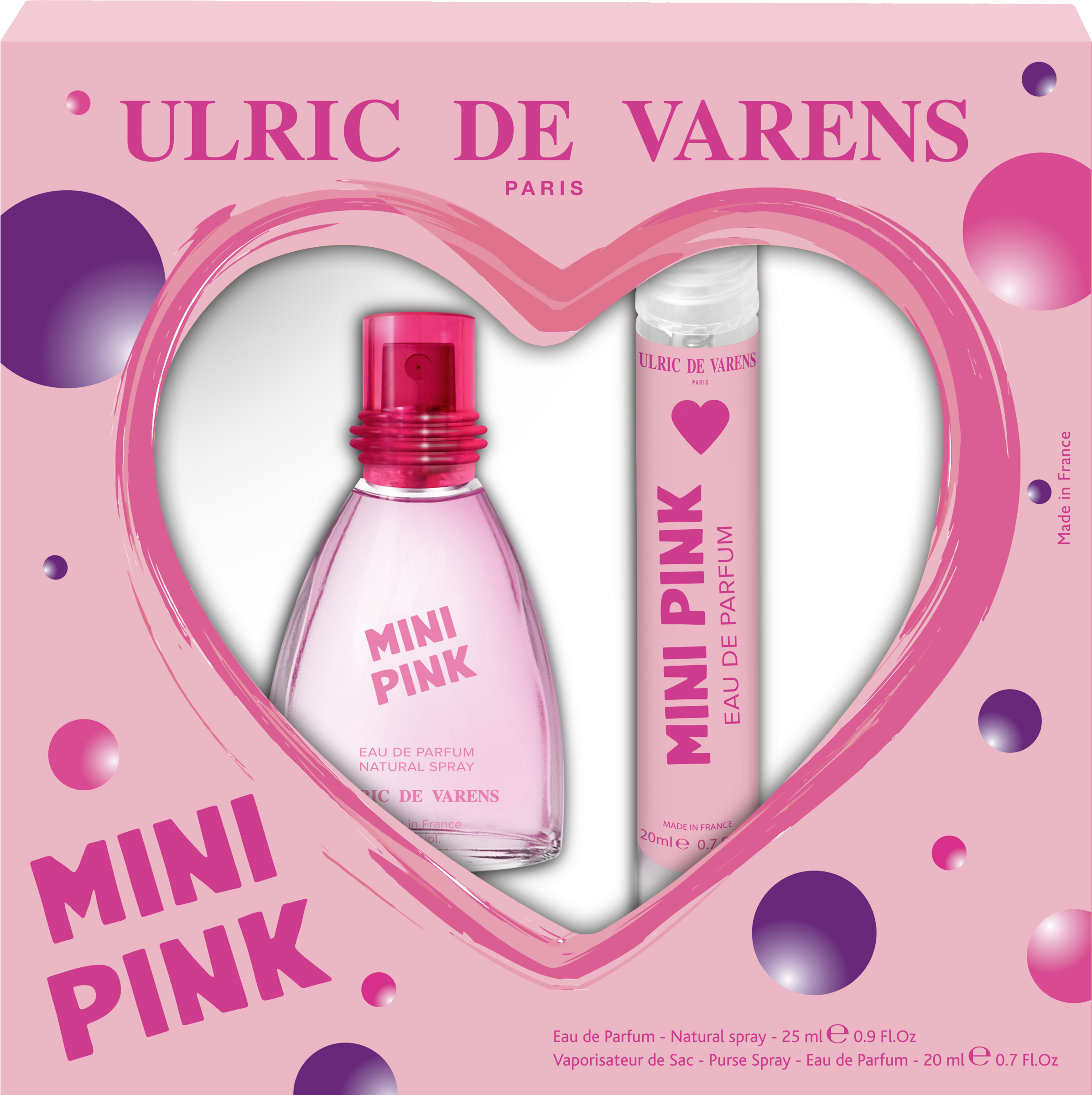 Ulric de Varens Gavesæt Mini Pink