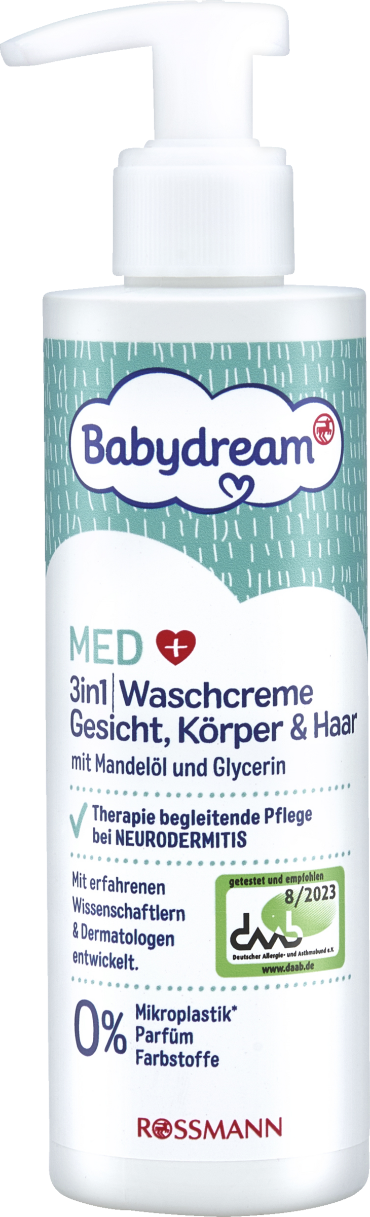 Babydream MED vaskelotion til hud og hår