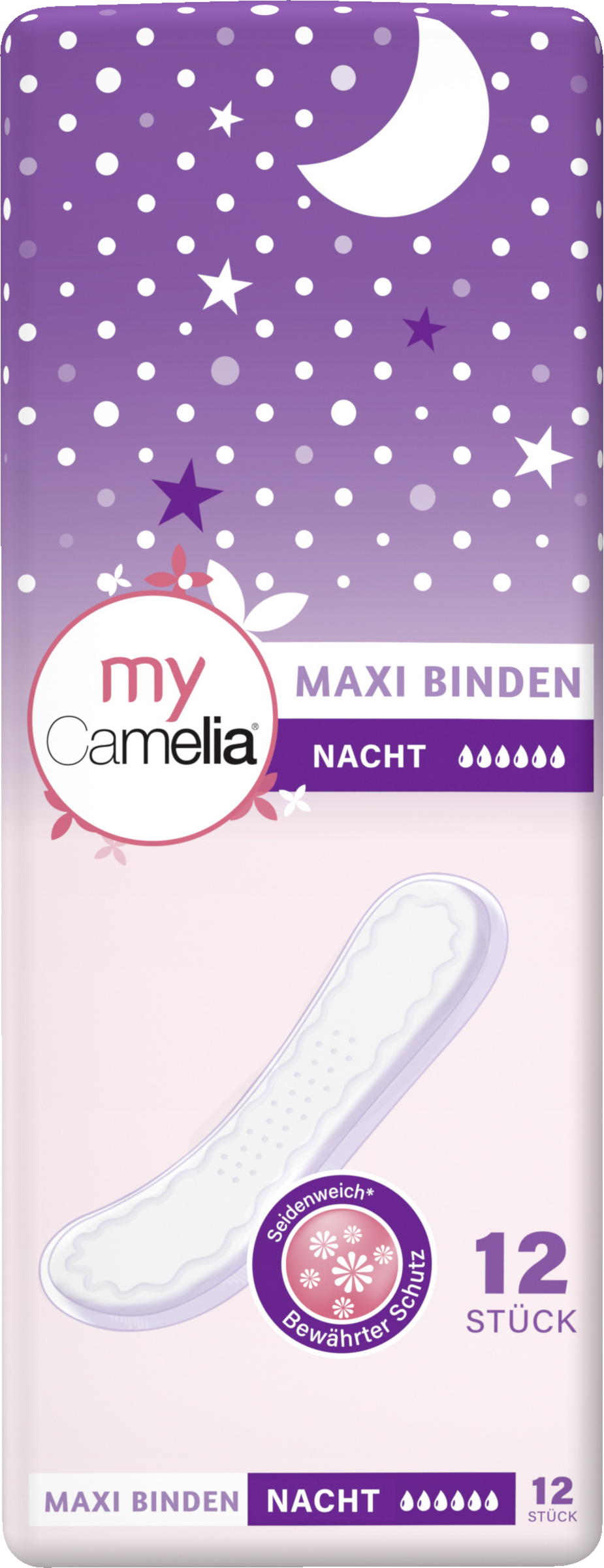 Camelia Maxi bind Nat 12 stk.