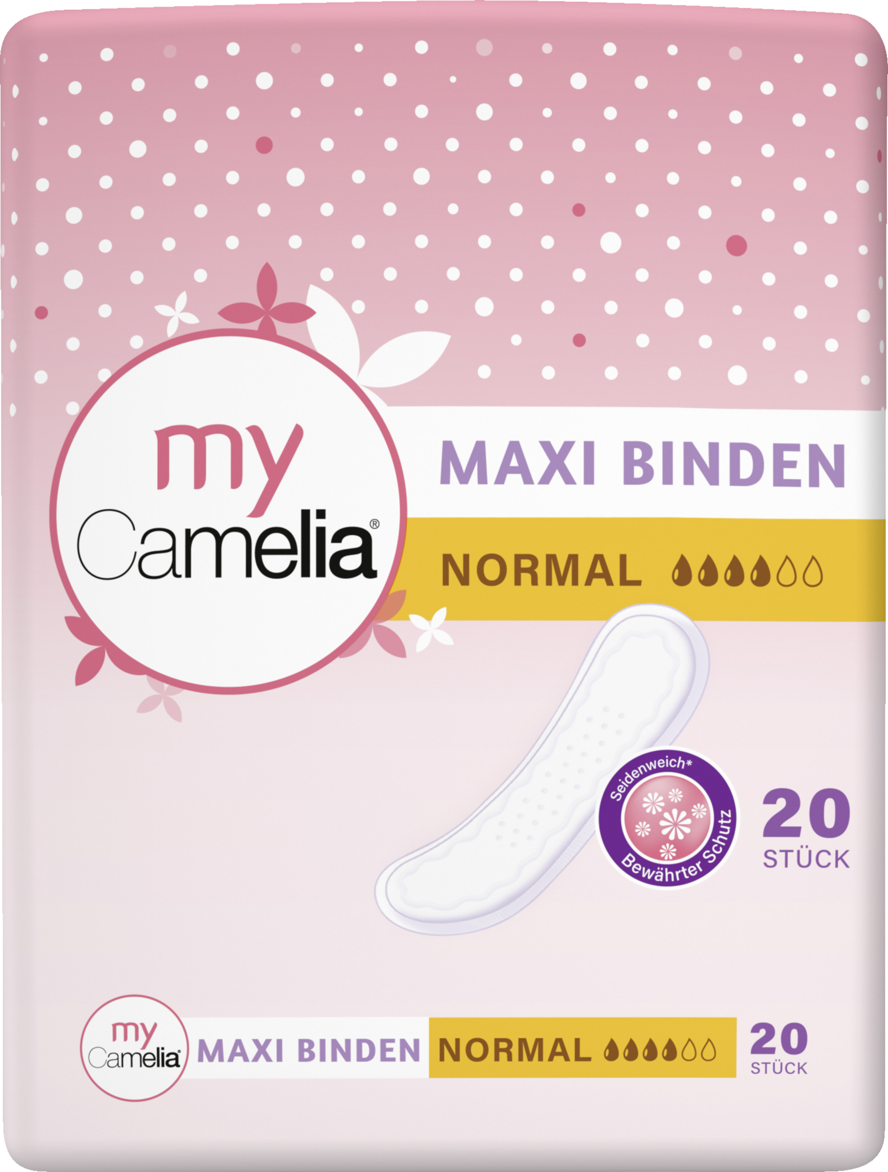 Camelia Maxi bind Normal 20 stk.
