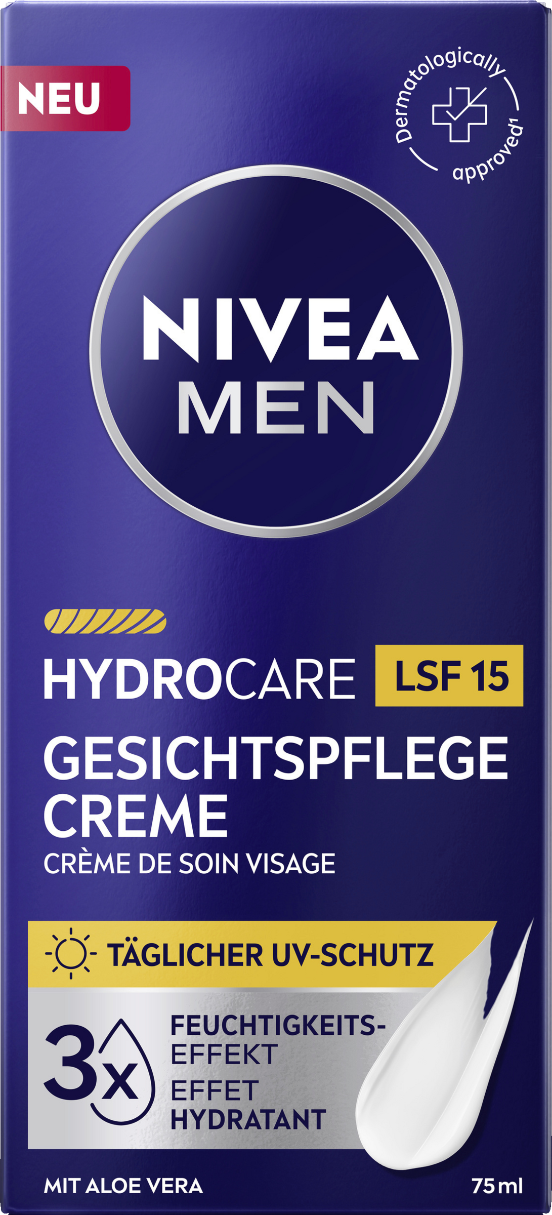 8x4 MEN HydroCare Ansigtsplejecreme SPF 15