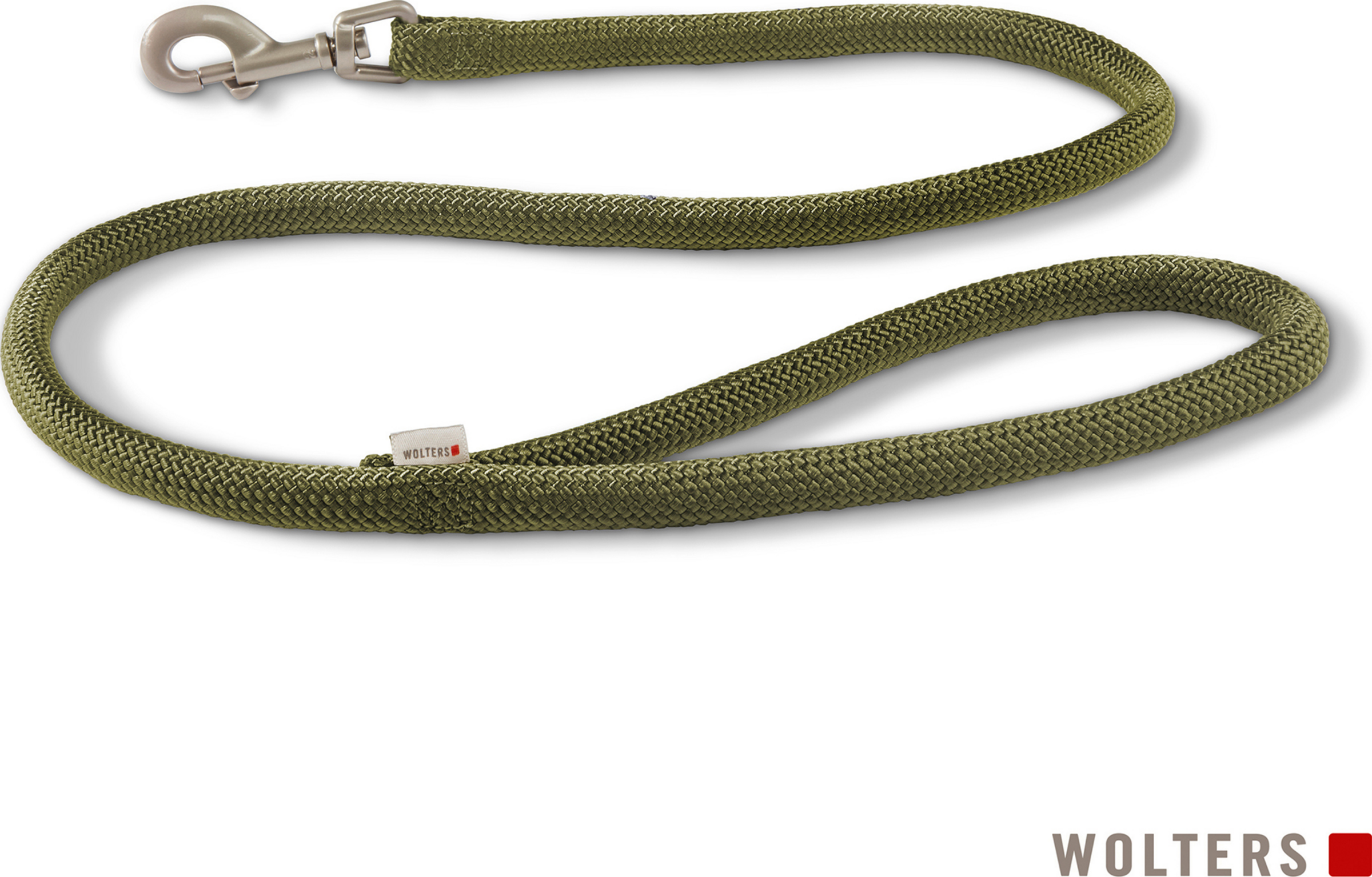 WOLTERS K2-Tau-serie Cityleine, 100 cm x 0,9 cm, olivenfarvet