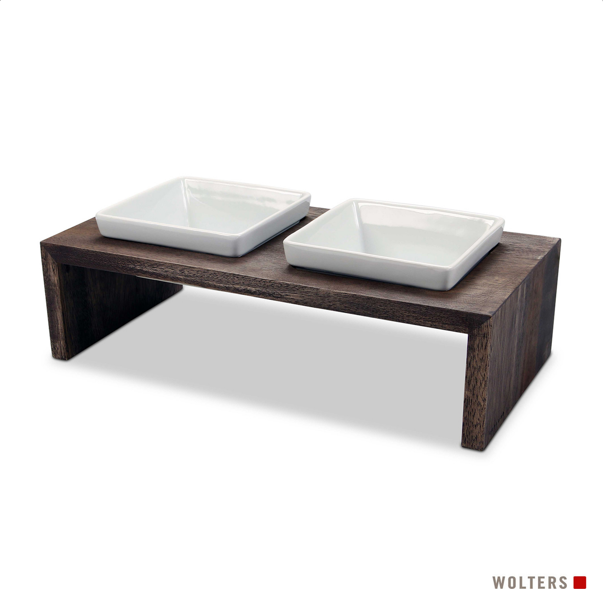 WOLTERS Meshidai True dobbeltskål størrelse M, valnød