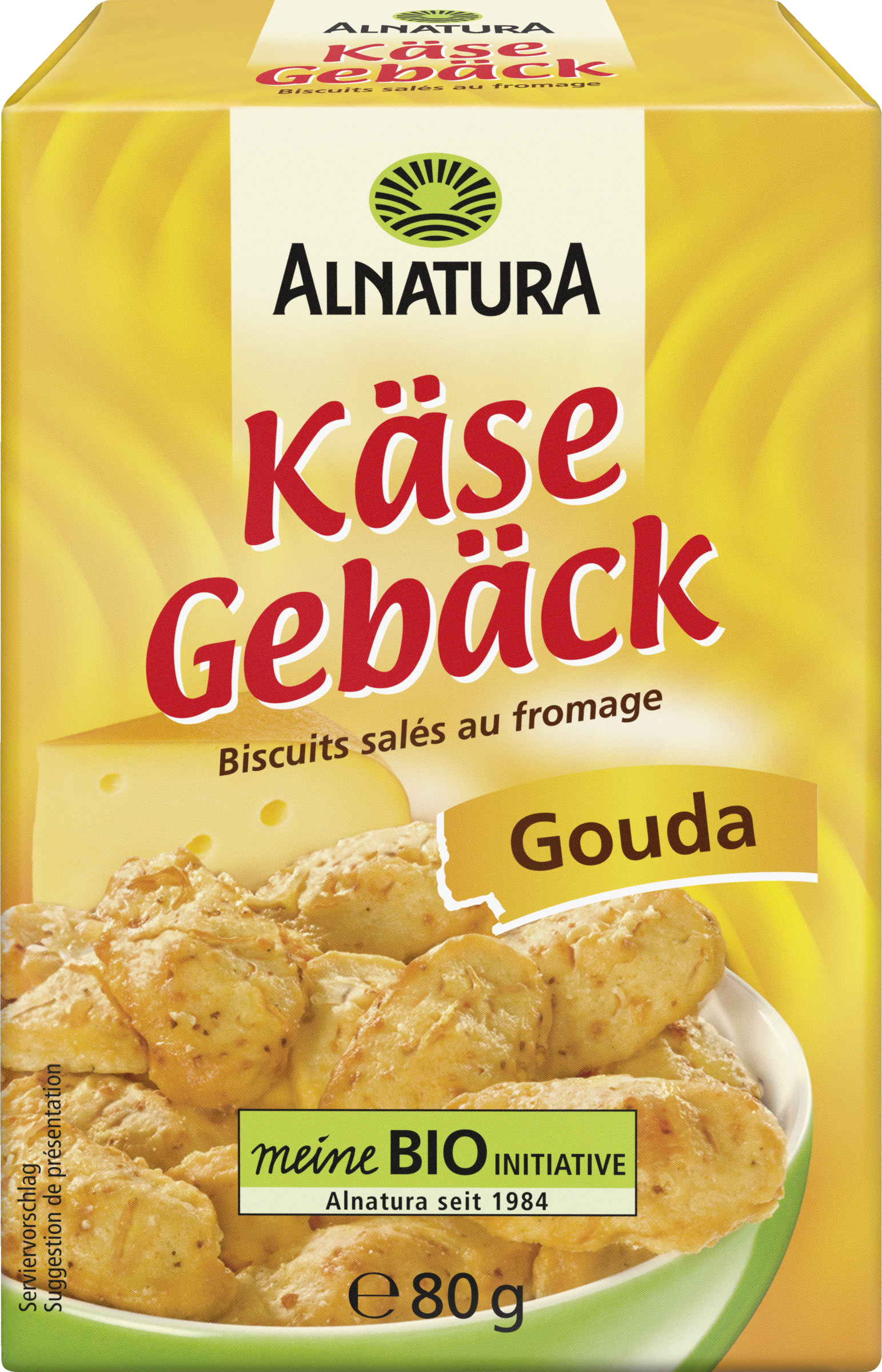 Alnatura Økologiske ostekiks med Gouda-ost
