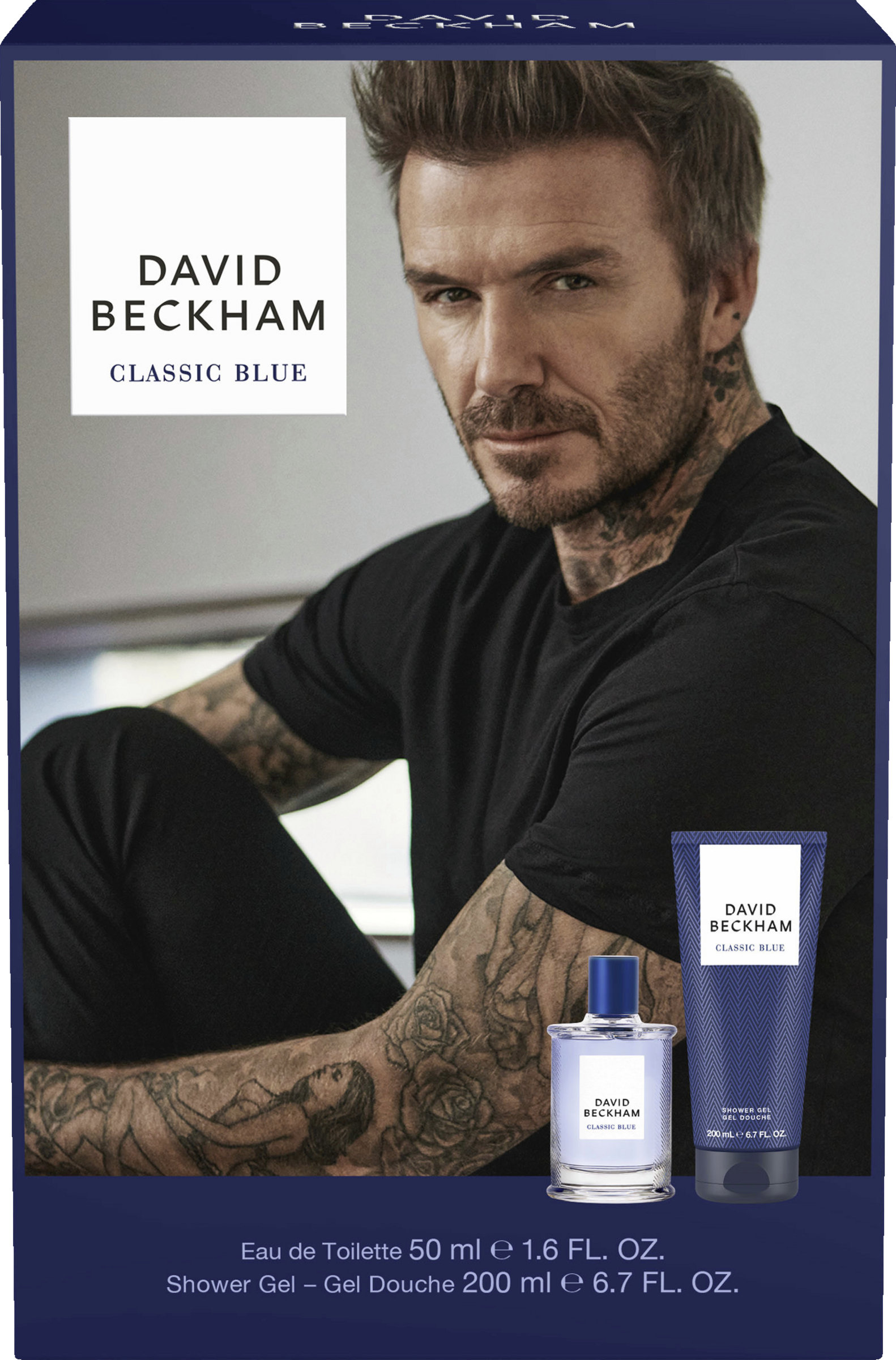 David Beckham Classic Blue gavesæt