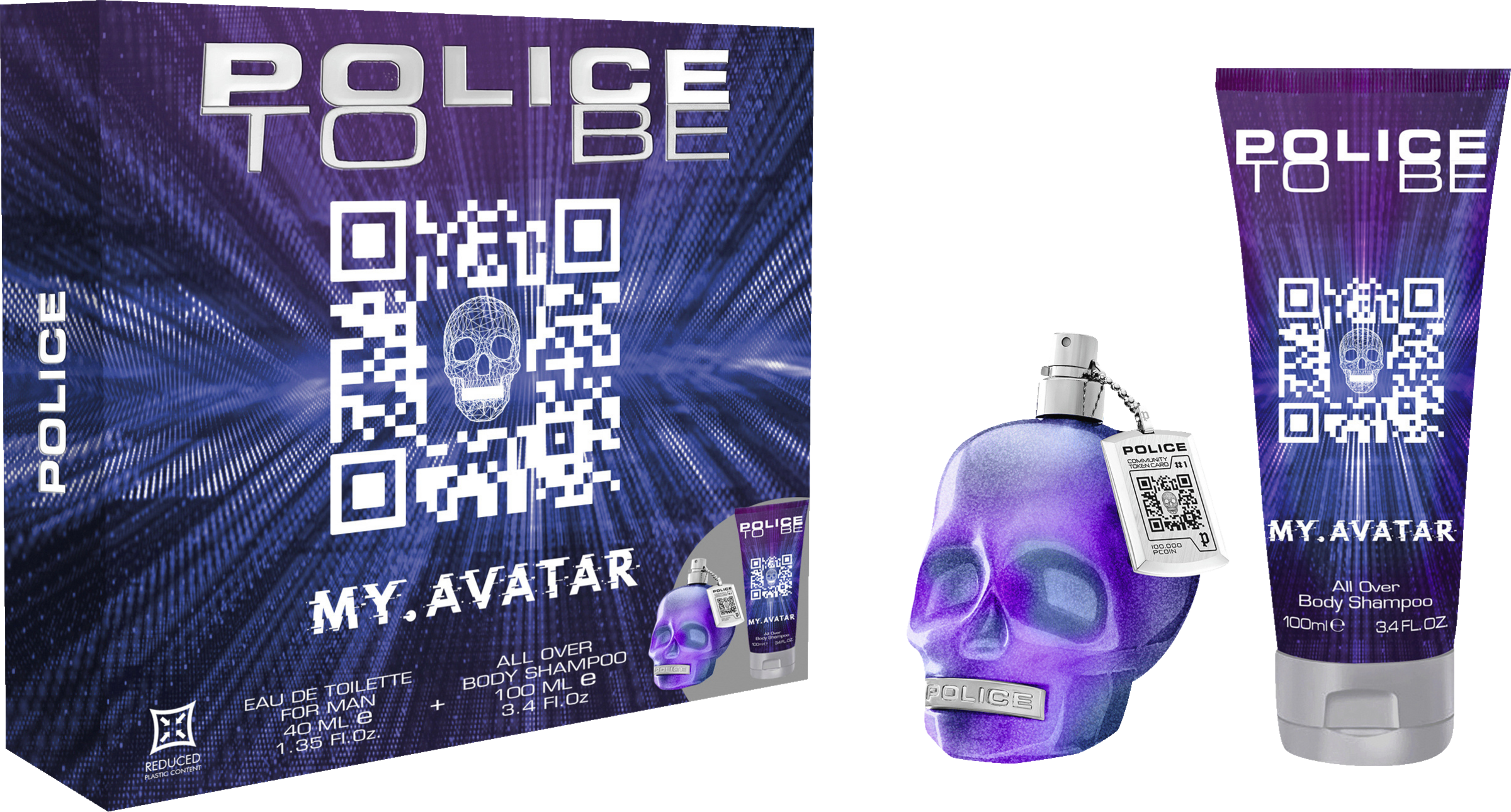 Police To Be My Avatar for Man gavesæt