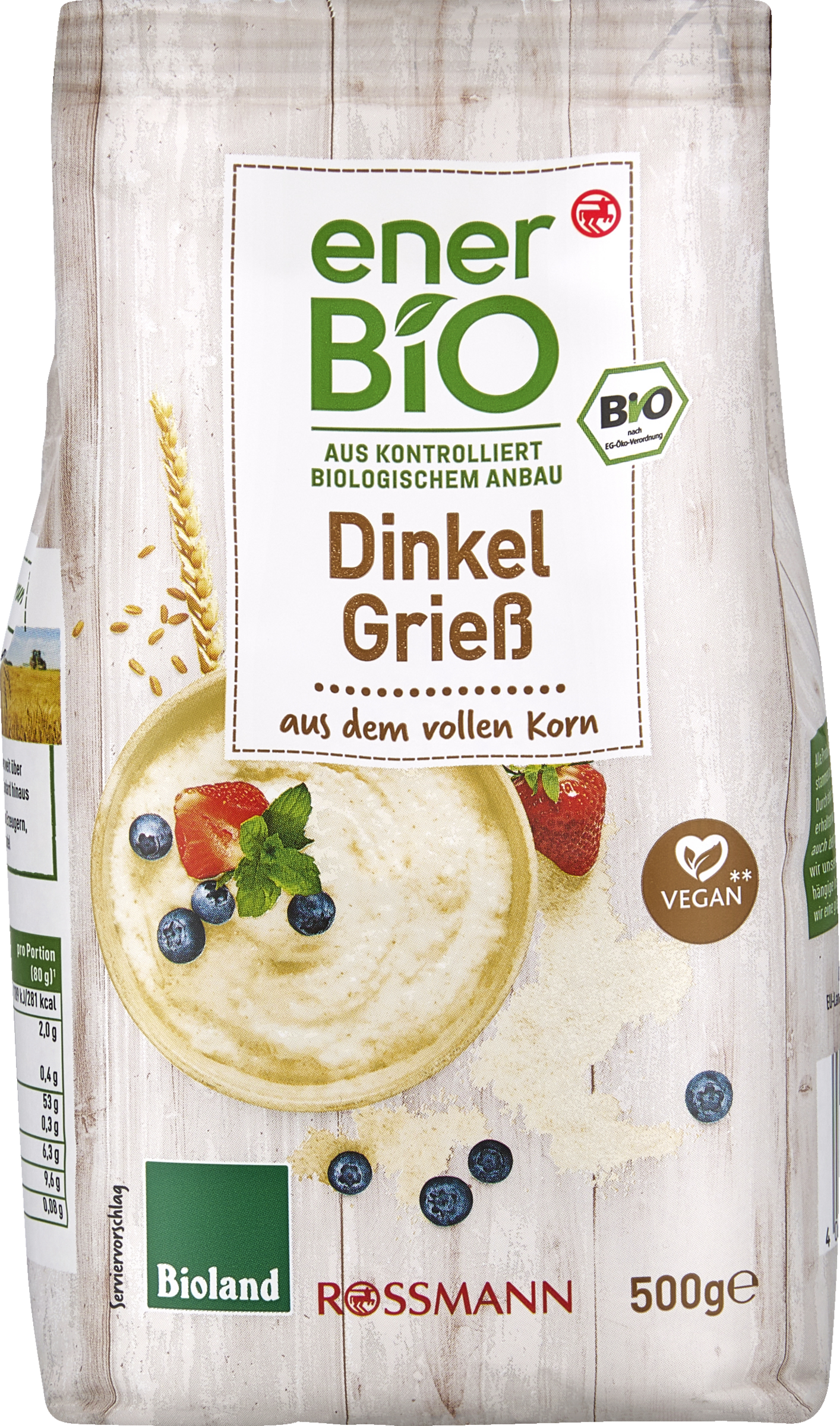 enerBiO Spelt-semulje